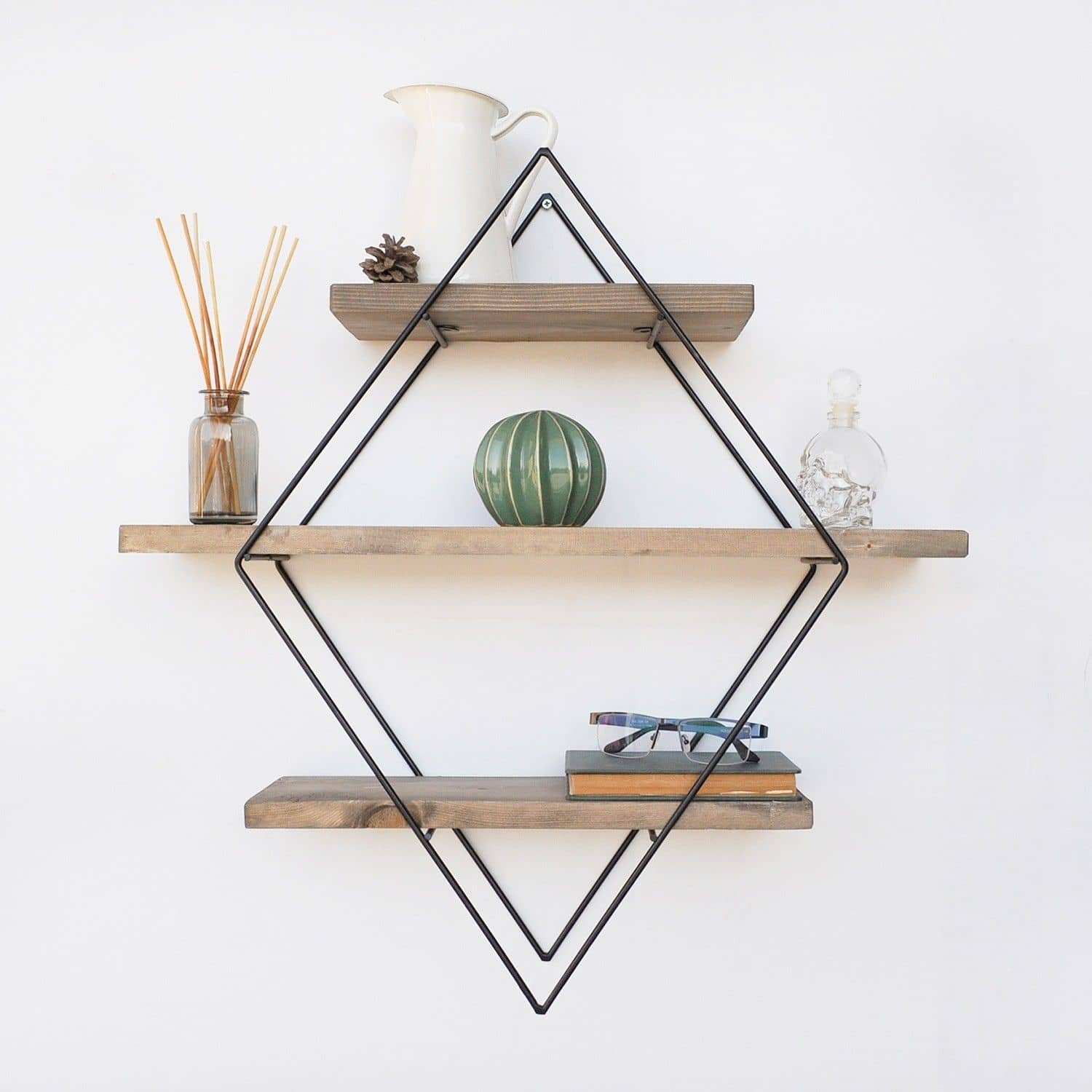 Wr007 - Holz Wandregal