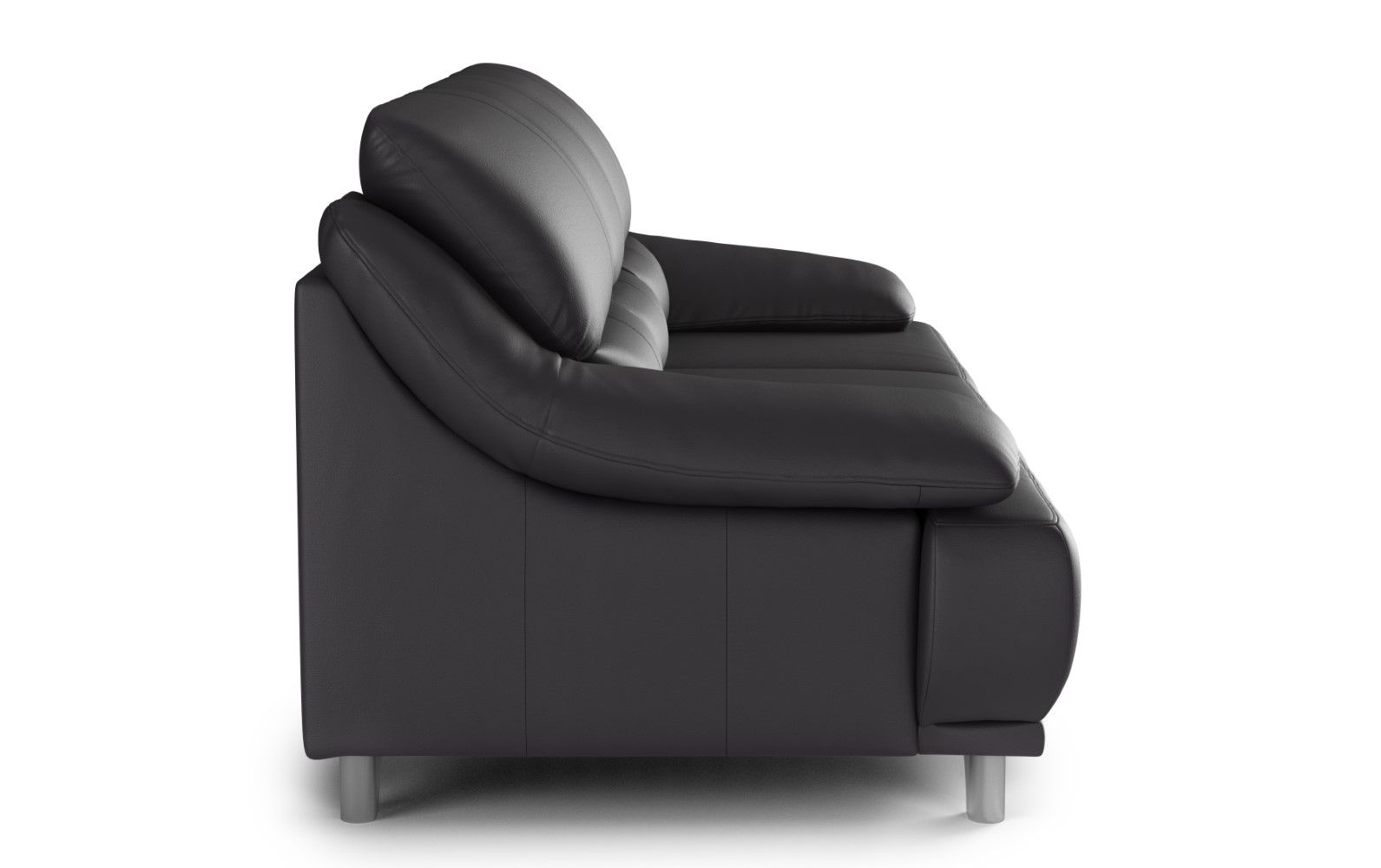 3-Sitzer Sofa Maranello von Cotta aus Echtleder Pampas Madras