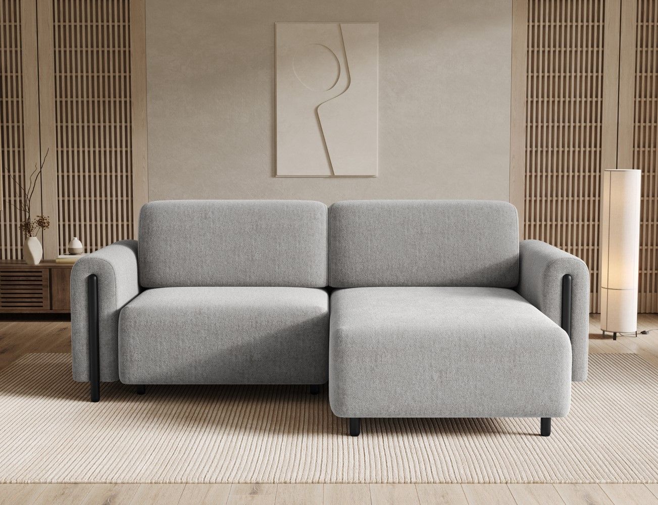 Ecksofa Acossta von Eltap Amore Mikrofaser mit Schlaffunktion Bettkasten Ecksofa Acossta von Eltap Amore Mikrofaser mit Schlaffunktion Bettkasten