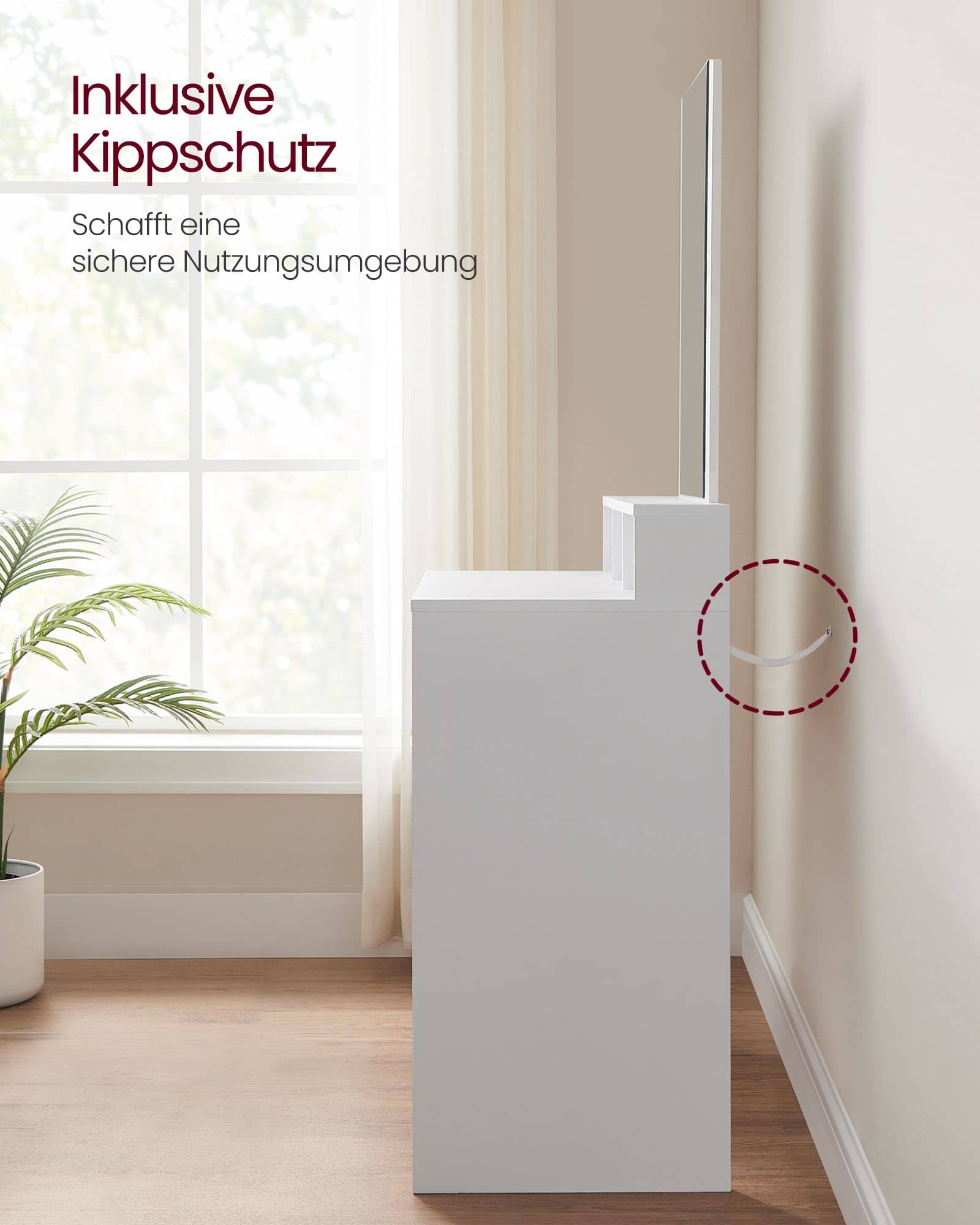 Schminktisch mit großem Spiegel modern weiß Schminktisch mit großem Spiegel modern weiß