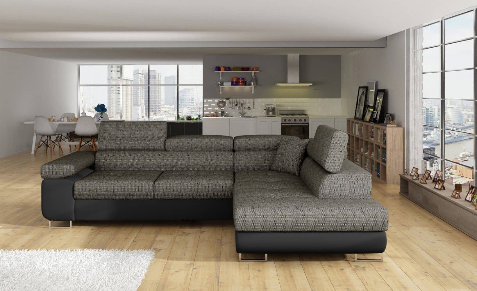 Sofa Anton Ecksofa – Eltap mit Schlaffunktion Sofa Anton Ecksofa – Eltap mit Schlaffunktion