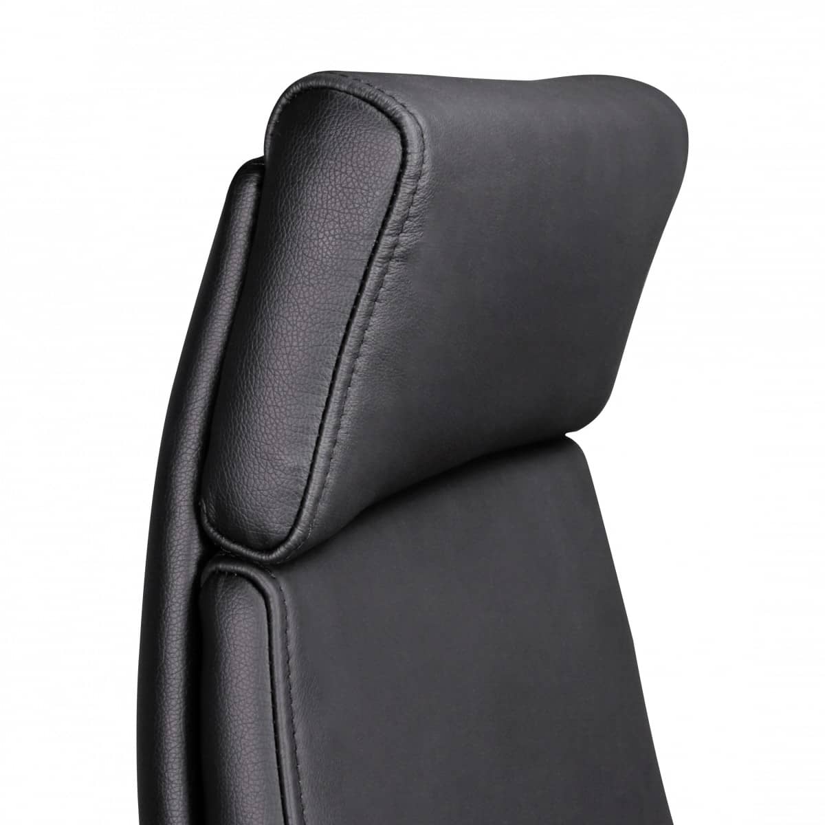 42835-Amstyle-SPM1-800-SPM1-800_5 Bürostuhl PORTO Echt-Leder Schwarz ergonomisch mit Kopfstütze