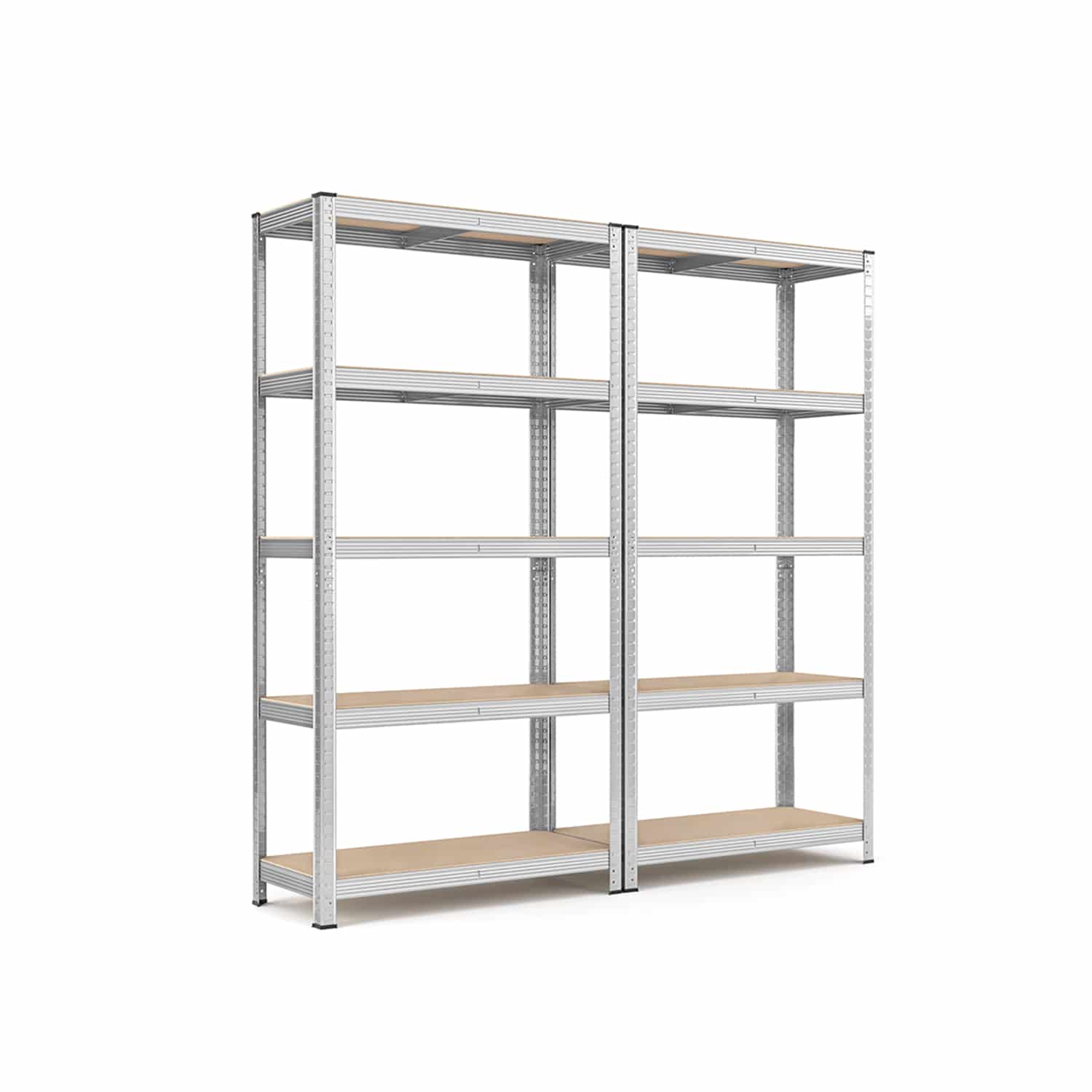 Lagerregale 2er Set Silber-B34GLR040E02 Lagerregale 2er Set Silber-B34GLR040E02