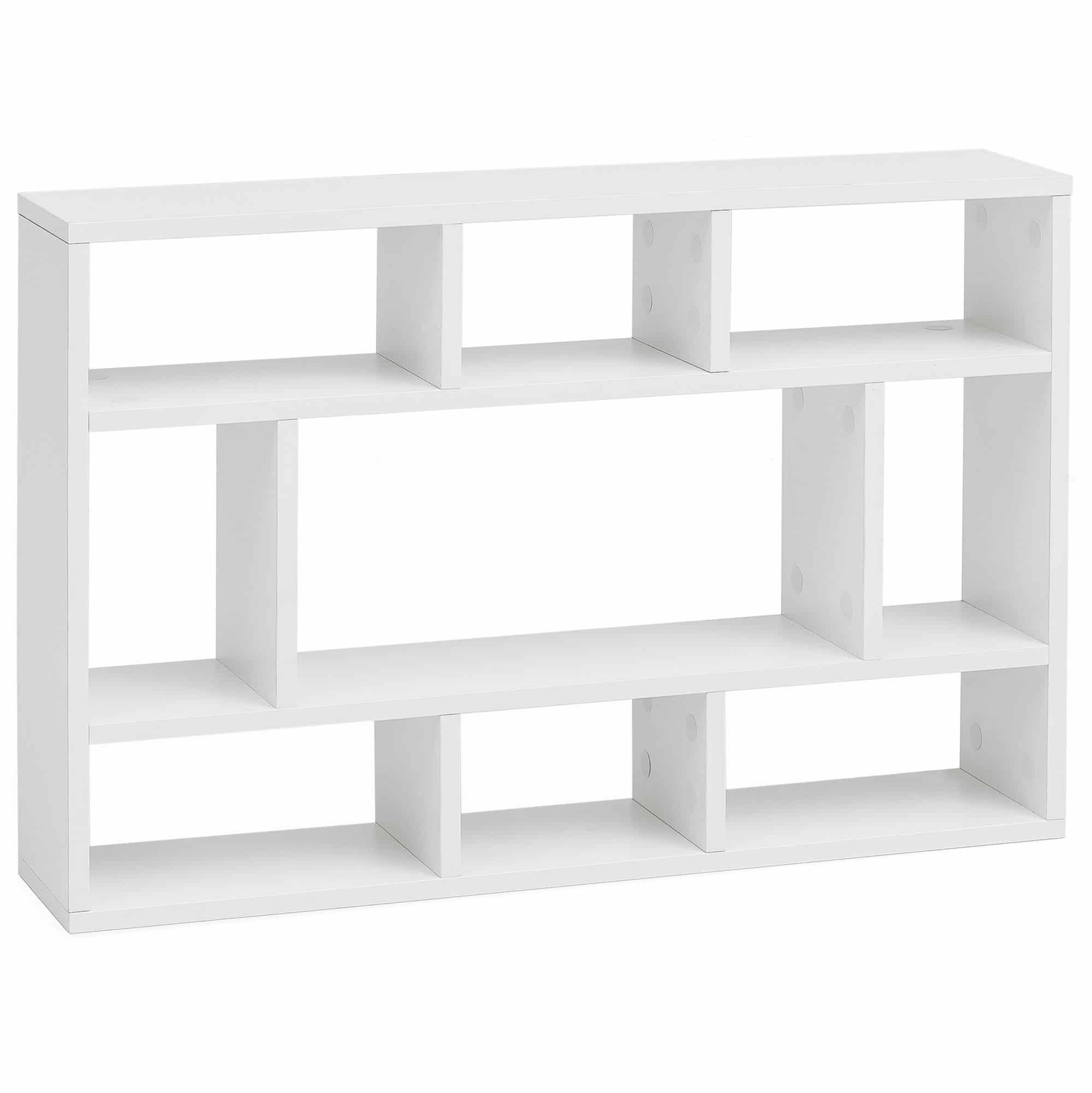 48469-WOHNLING-Wandregal-AURA-75x51x16-cm-Weiss-WL5vPlhK3qGLMQ2d Wandregal WL5.810 Weiß 75x51x16 cm Holz Hängeregal Modern