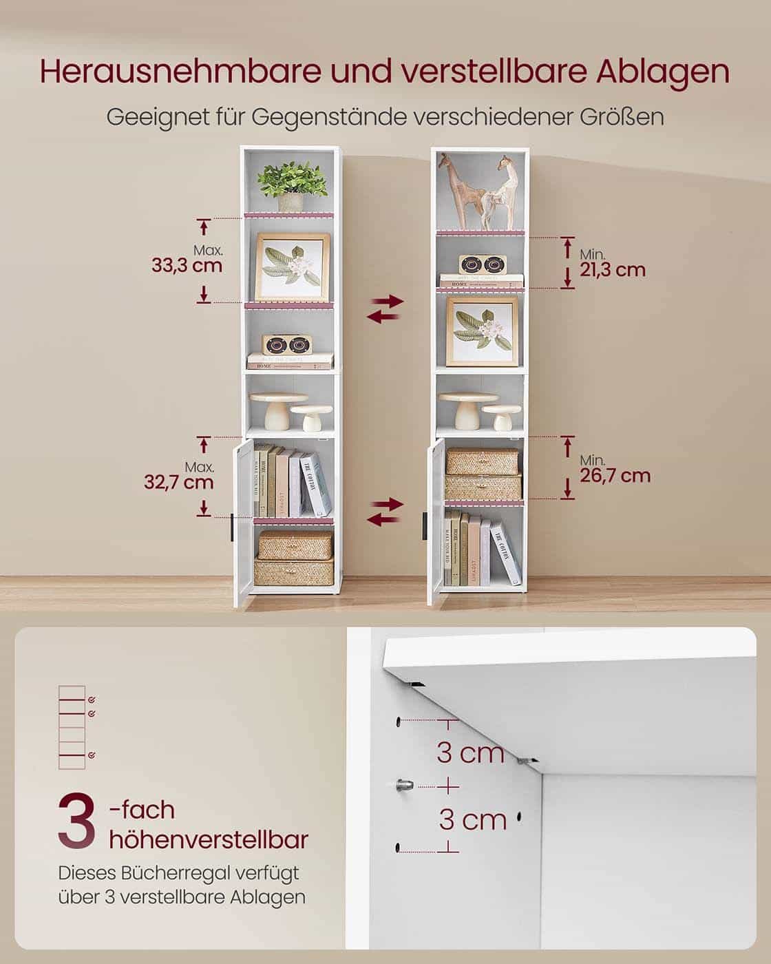 CUSTOS Kollektion Regal mit 6 Ebenen wolkenweiß CUSTOS Kollektion Regal mit 6 Ebenen wolkenweiß