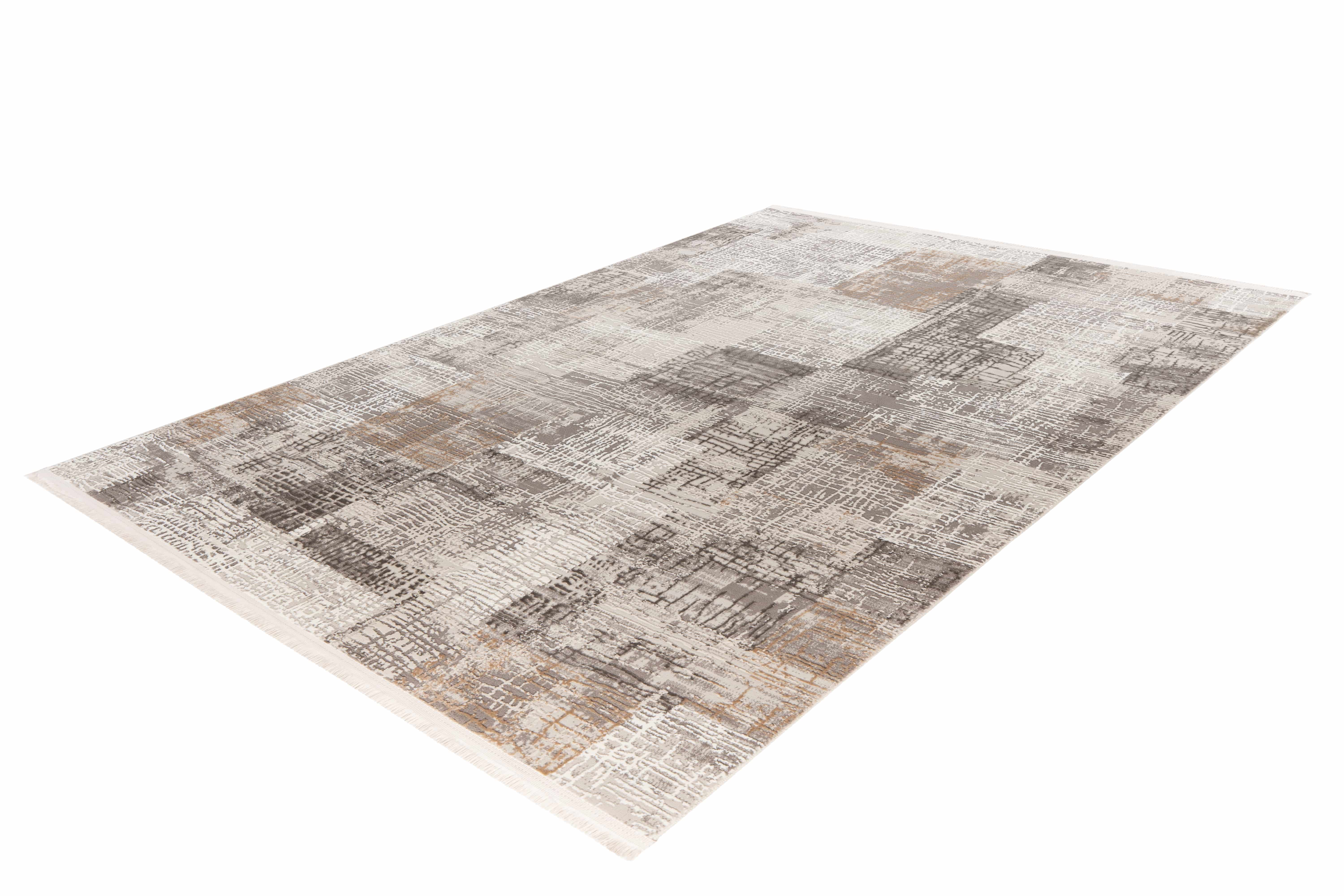 Teppich Akropolis 425 Grau / Silber 80cm x 150cm | Vintage-Teppich