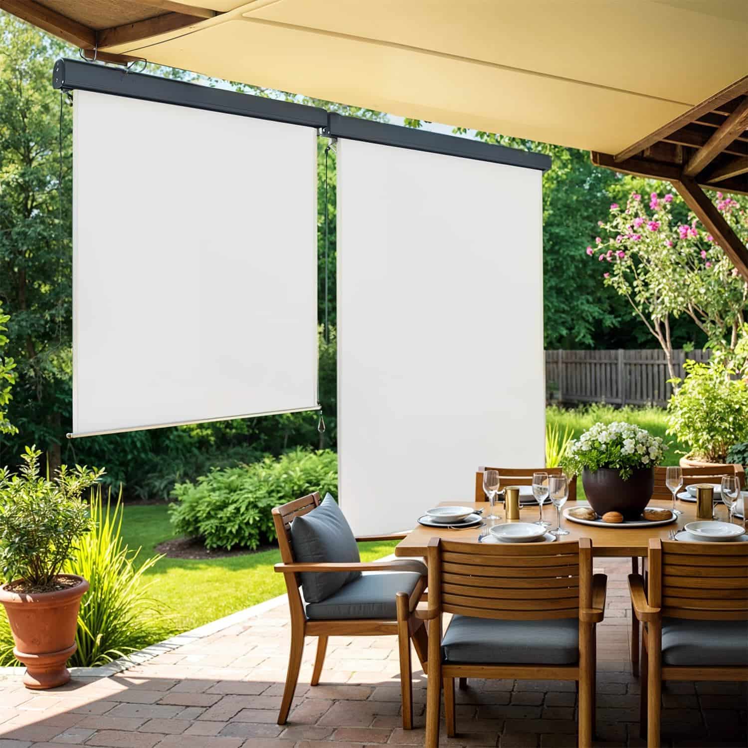 Senkrechtmarkise, ausziehbar, 2 Senkrechtmarkise, ausziehbar, 2