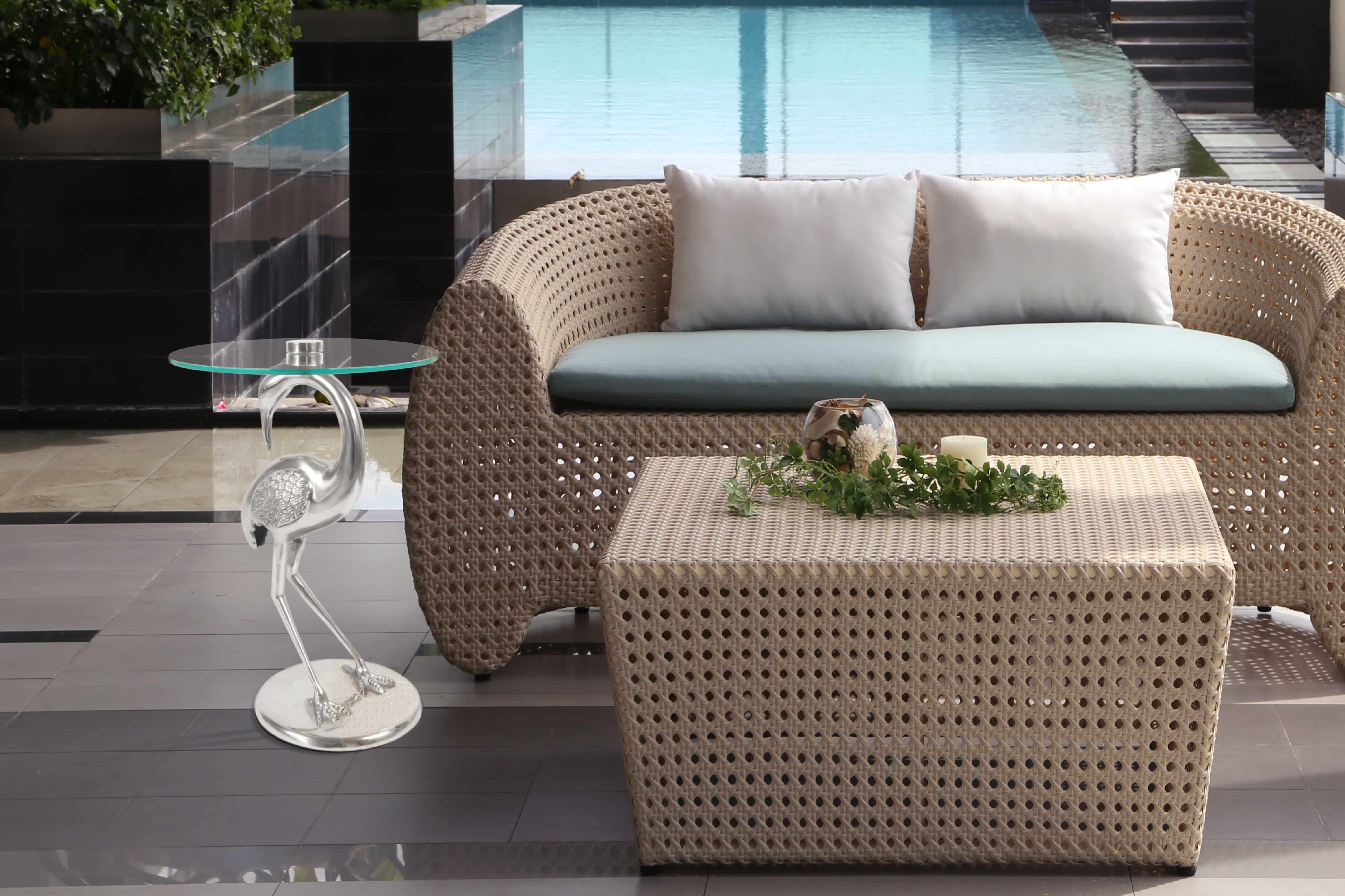 Beistelltisch Animality 325 Silber Beistelltisch Animality 325 Silber