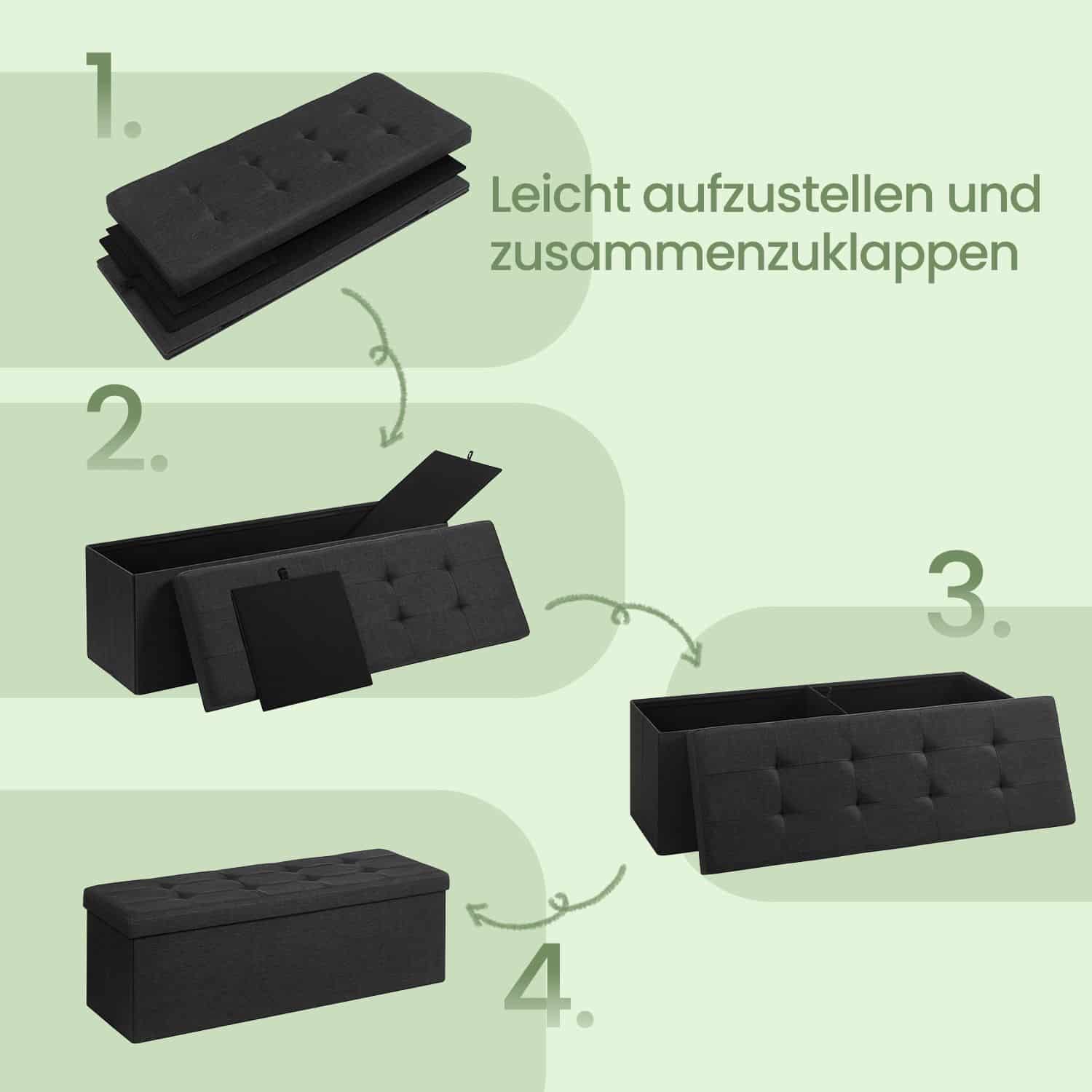 Sitzbank mit Stauraum Sitzbank mit Stauraum