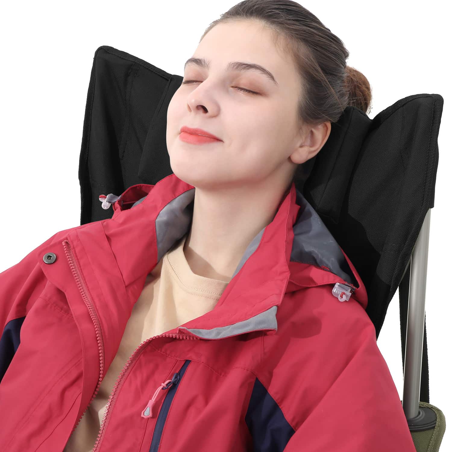 Angelstuhl mit Getränkehalter Schwarz-GCB09BK Angelstuhl mit Getränkehalter Schwarz-GCB09BK