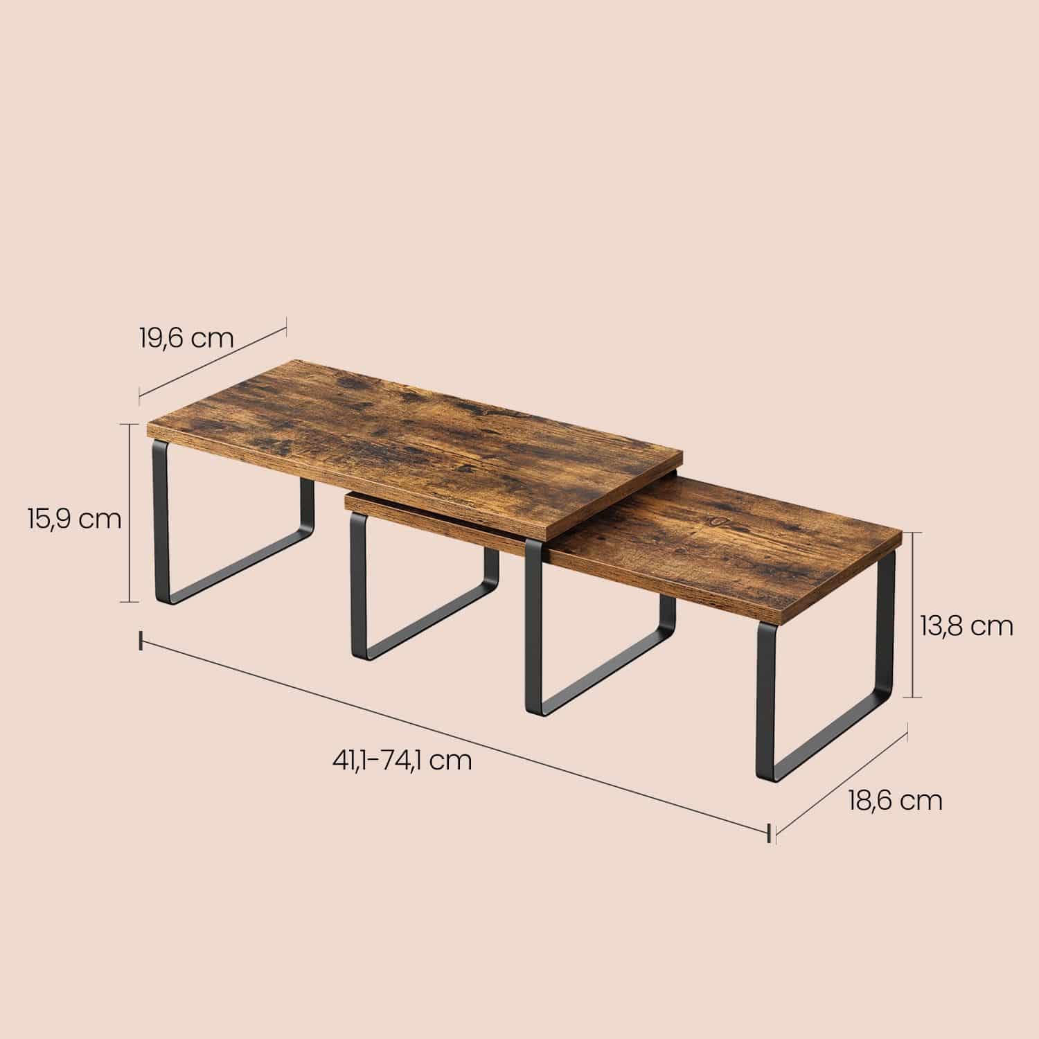 Gewürzregal, 2er Set Küchenregal, Küchenaufbewahrung Gewürzregal, 2er Set Küchenregal, Küchenaufbewahrung
