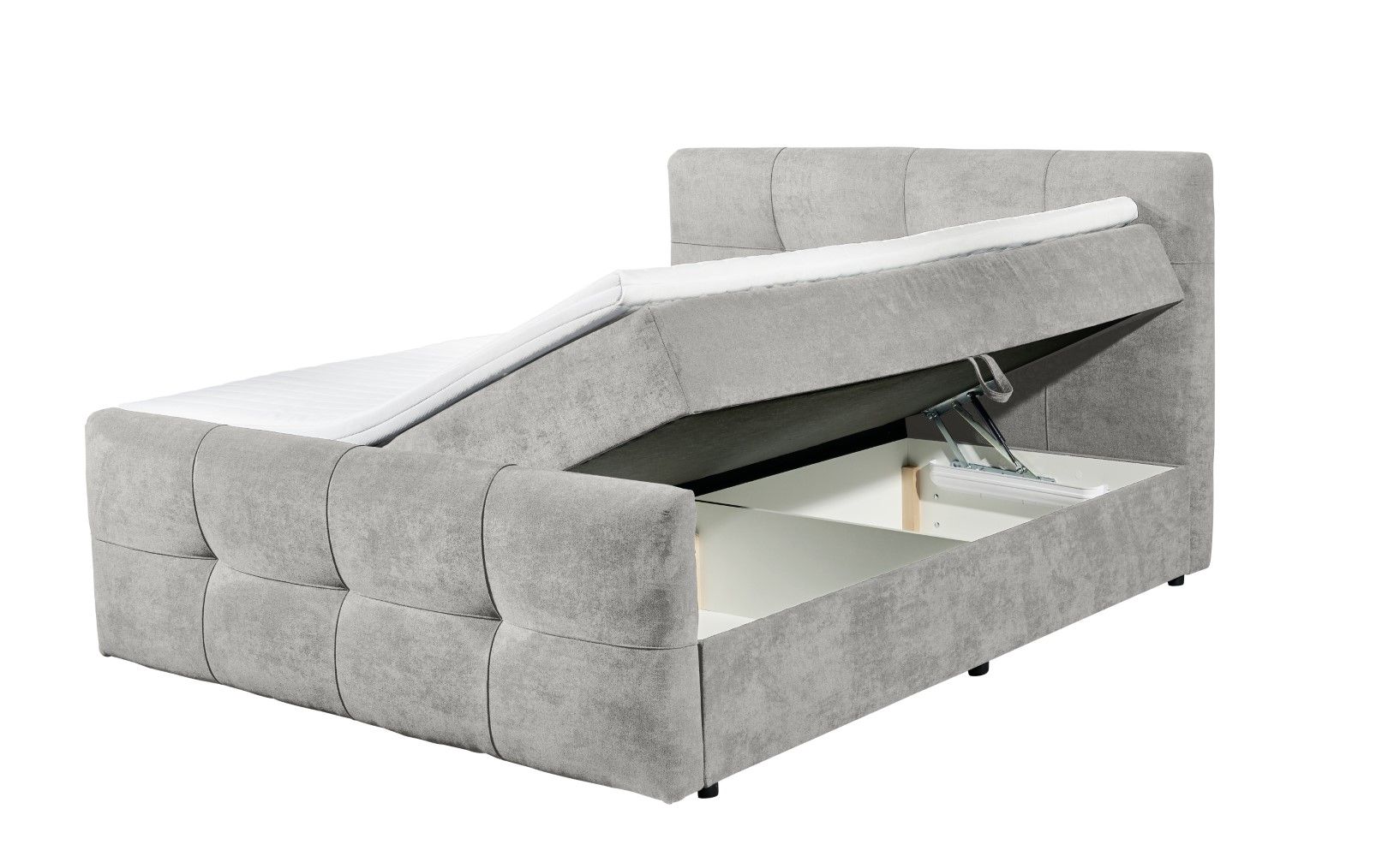 Boxspringbett Winnipeg mit Bettkasten 160x200 & 180x200 Boxspringbett Winnipeg mit Bettkasten 160x200 & 180x200