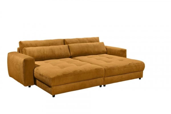 XXL Loveseat Barura - Dein neuer Lieblingsplatz in Cord-Stoff