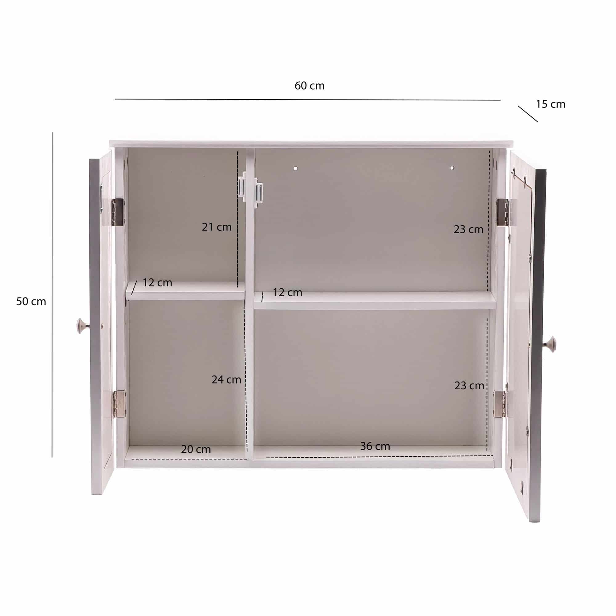 Spiegelschrank Weiß 60cm - Wand Badschrank mit 1 Spiegeltür - Hängeschrank Bad Wandschrank im Rattan Aufbewahrungsschrank mit Tür Design Badezimmerspiegel Spiegelschrank Weiß 60cm - Wand Badschrank mit 1 Spiegeltür - Hängeschrank Bad Wandschrank im Rattan Aufbewahrungsschrank mit Tür Design Badezimmerspiegel