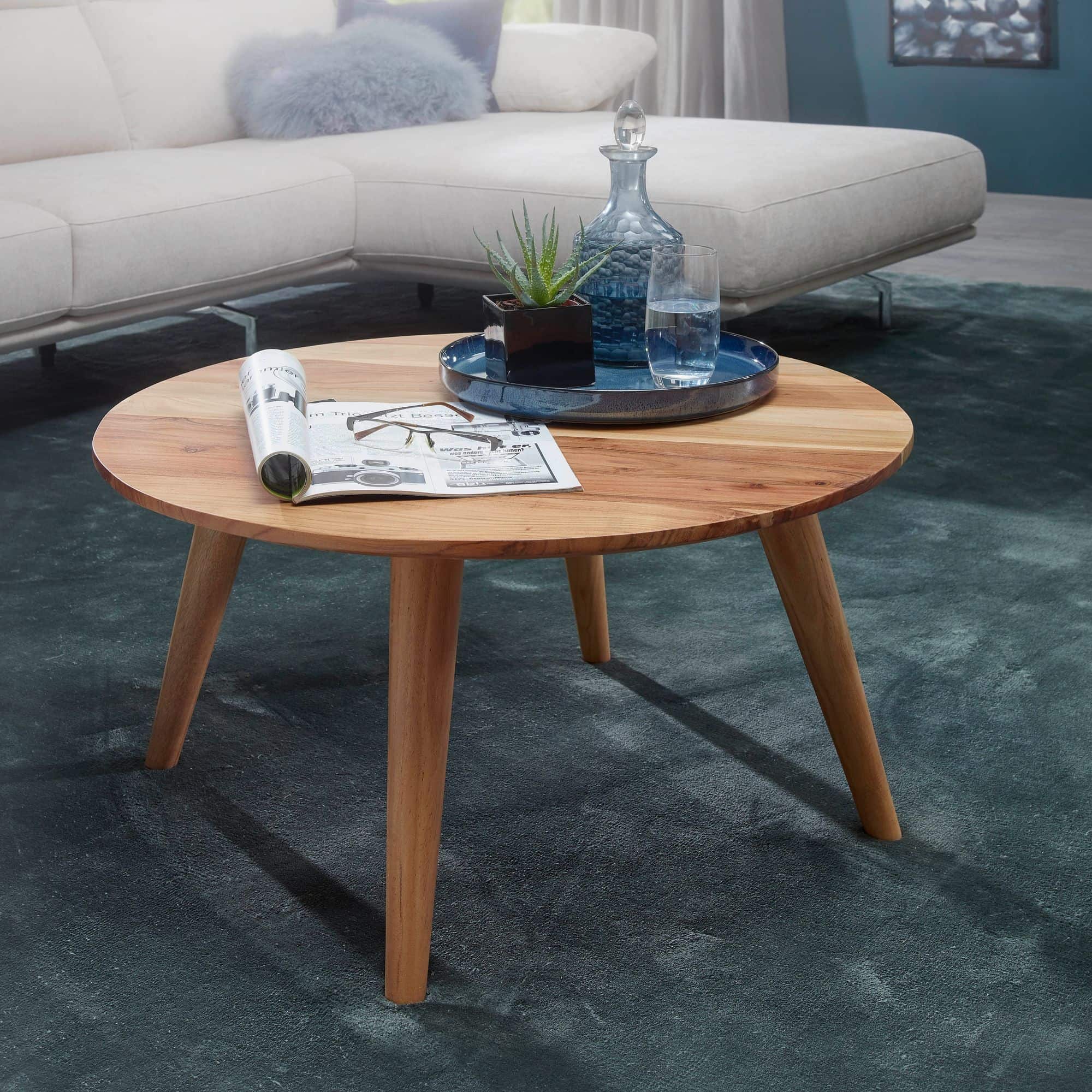 Couchtisch BOHA Massivholz Akazie Couchtisch BOHA Massivholz Akazie