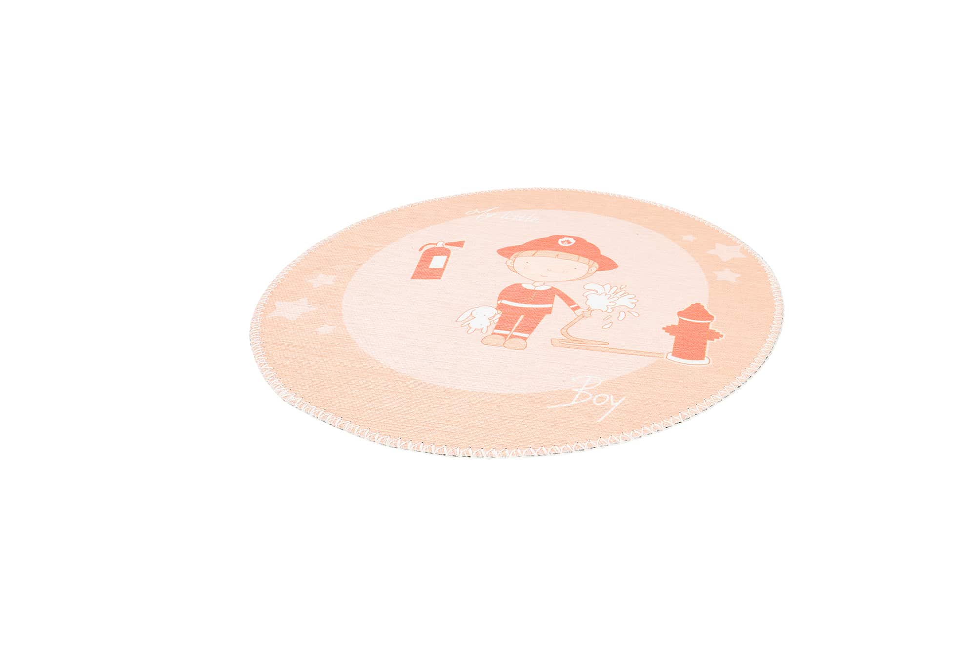 Teppich Bambini 100 Braun Ø 160cm RUND |Flachflor Teppich Bambini 100 Braun Ø 160cm RUND |Flachflor