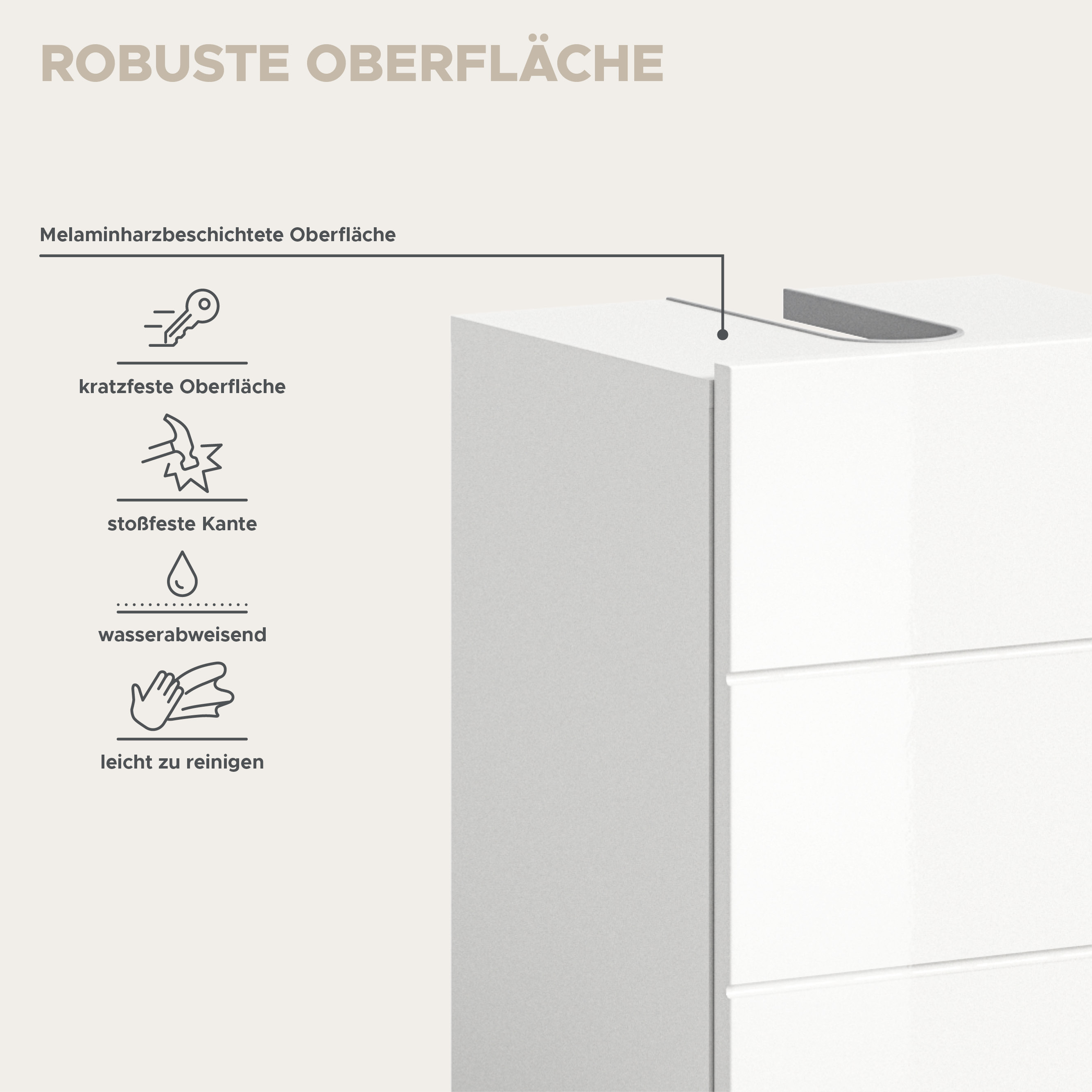 Vira Waschbeckenunterschrank Vira Waschbeckenunterschrank