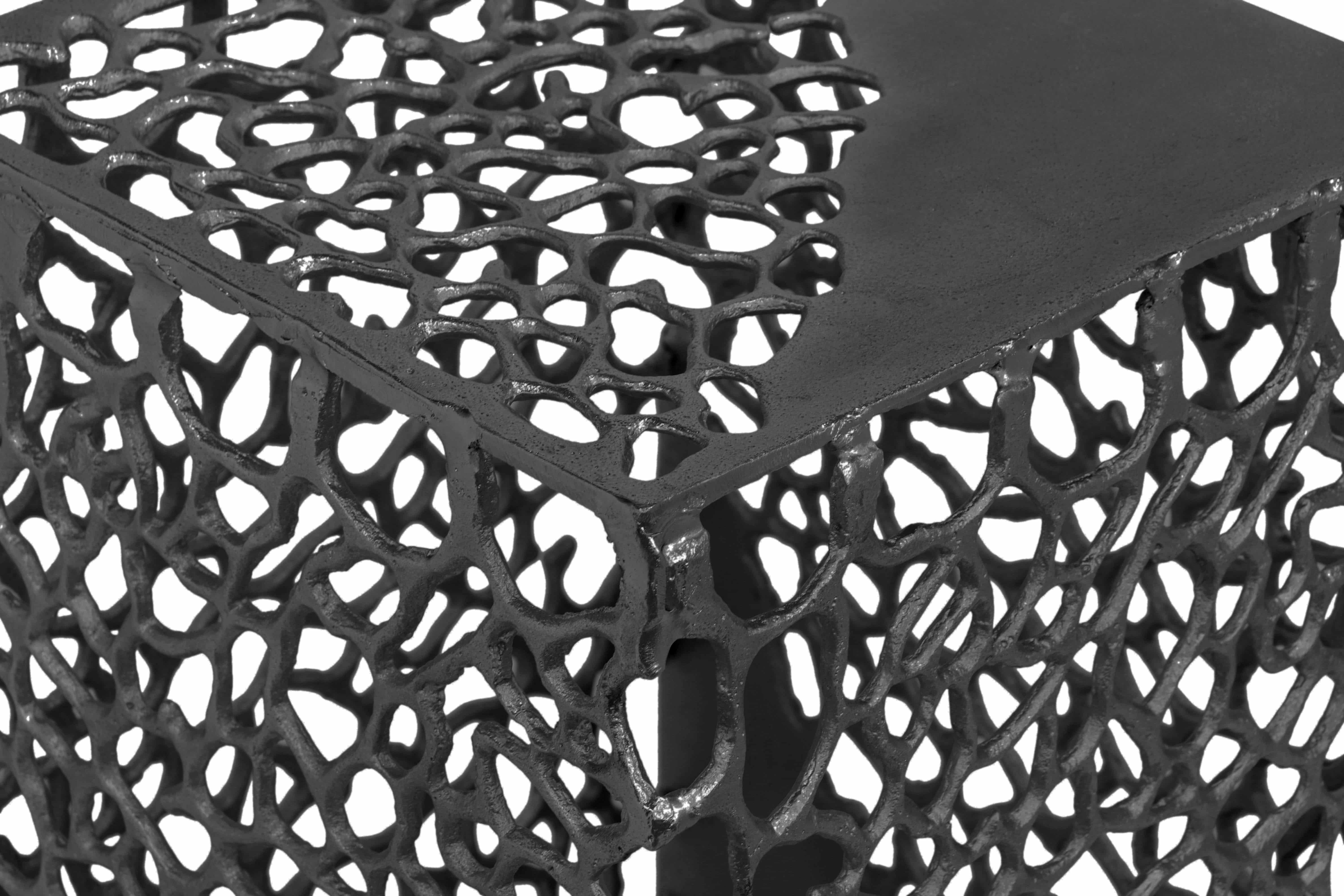 Beistelltisch Delta 125 2er-Set Schwarz