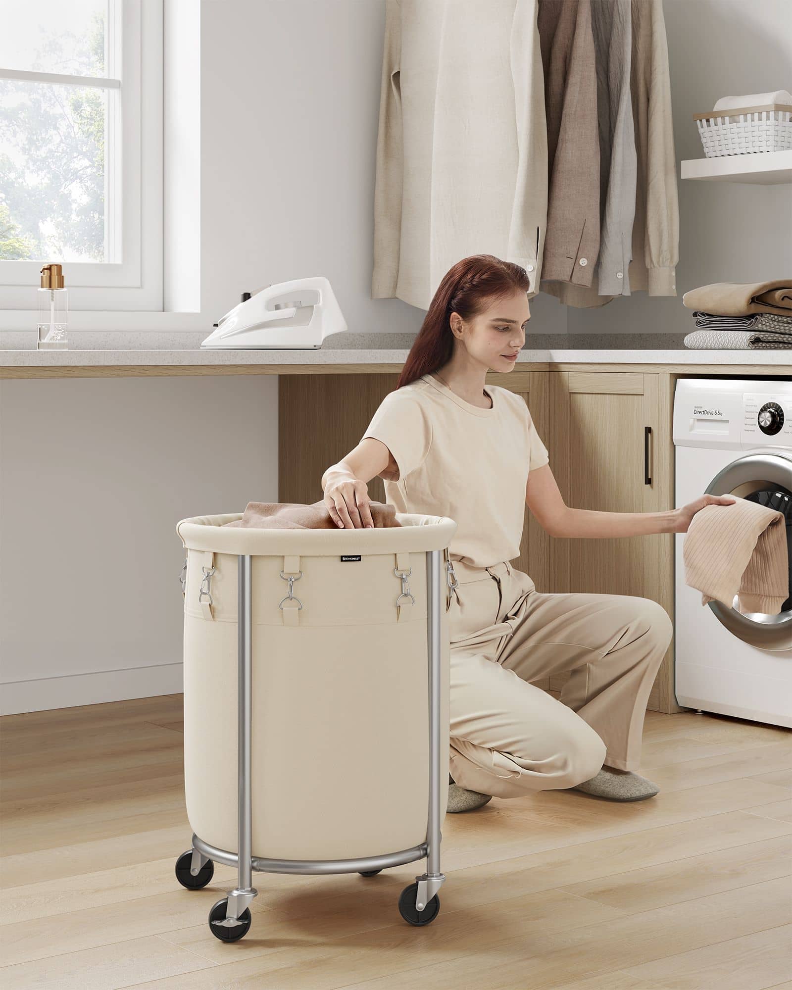 Wäschekorb mit Rollen Wäschekorb mit Rollen