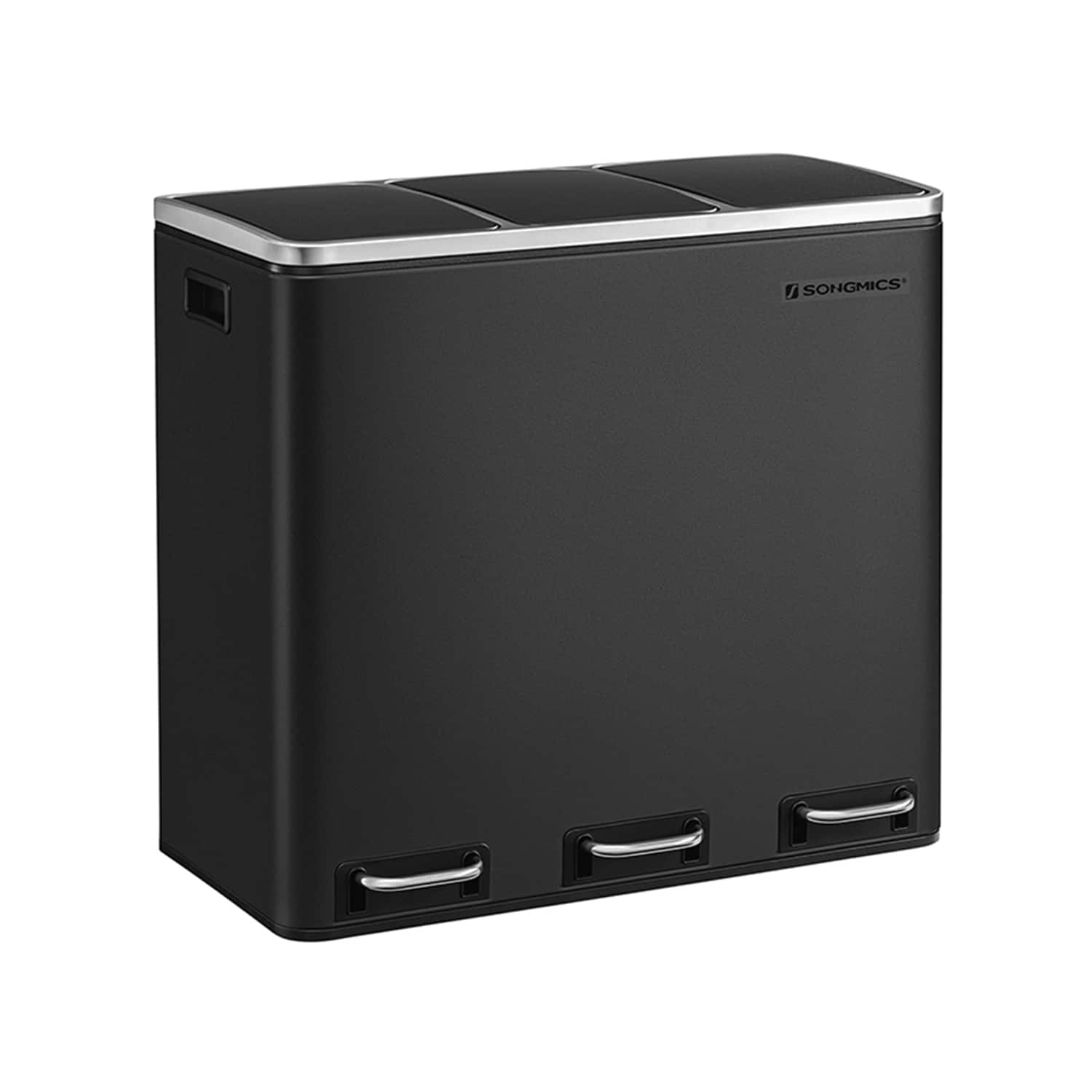 Mülleimer mit 3 Fächern-B34LTB54BK Mülleimer mit 3 Fächern-B34LTB54BK