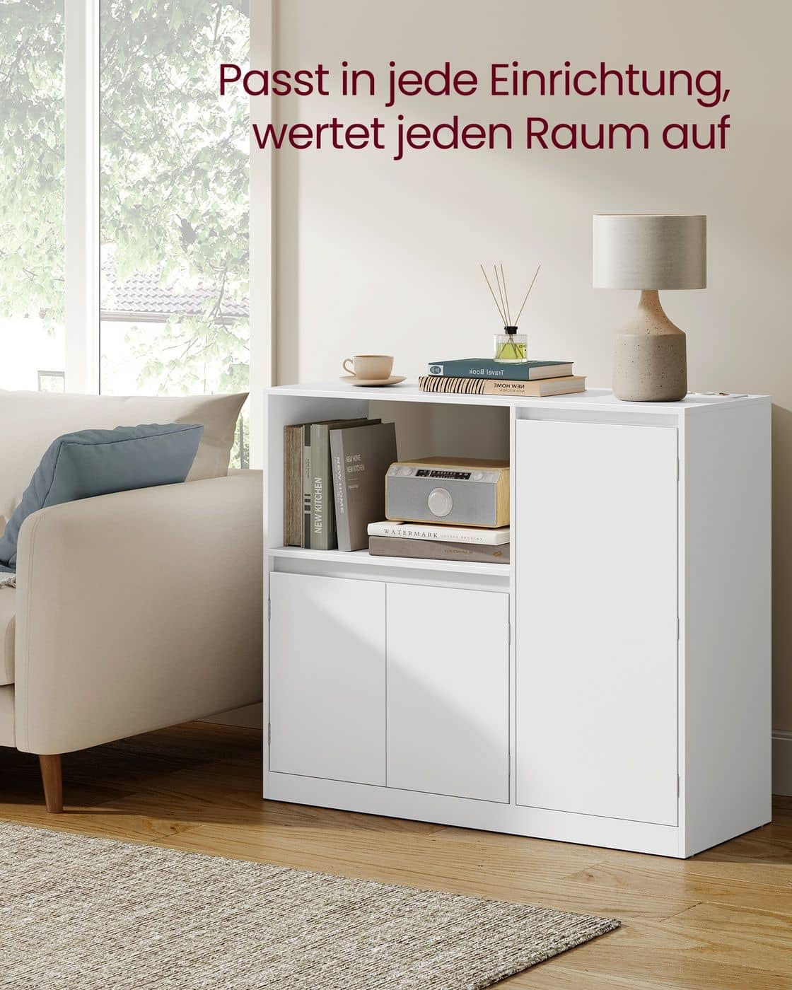 Küchenschrank mit Arbeitsplatte und vielseitiger Aufbewahrung