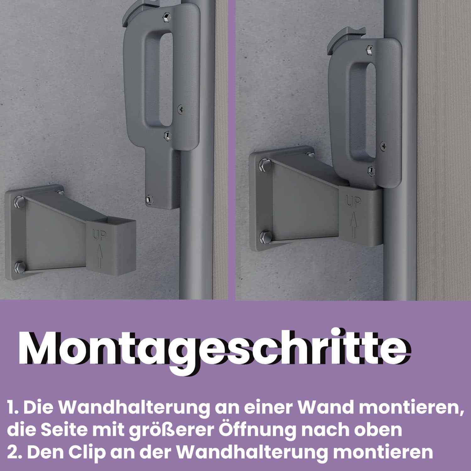 Wandhalterung für Seitenmarkisen, Wandhalter, Auszugsfixierung Wandhalterung für Seitenmarkisen, Wandhalter, Auszugsfixierung