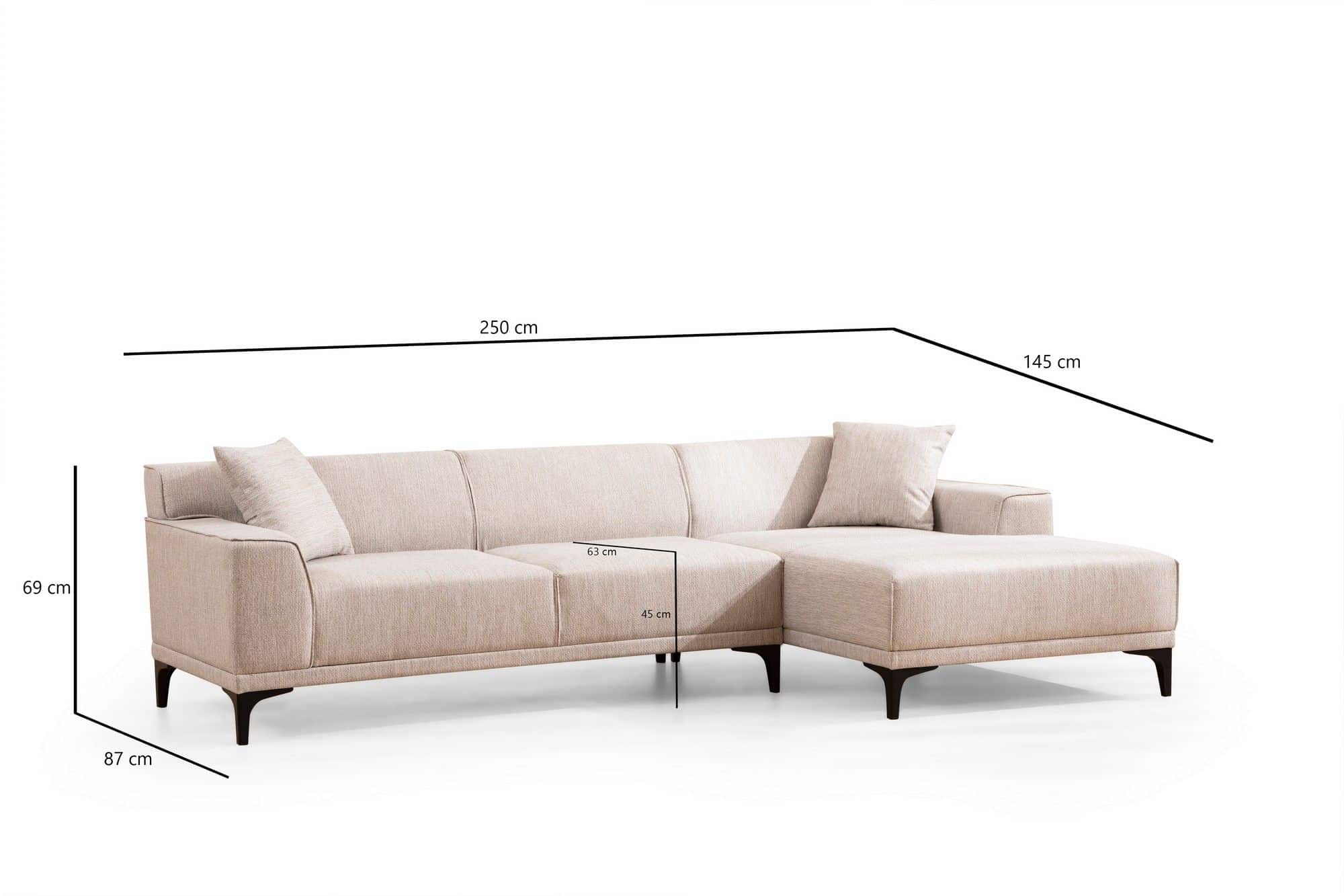 Ecksofa Petra – Skandinavisches Design trifft Komfort Ecksofa Petra – Skandinavisches Design trifft Komfort