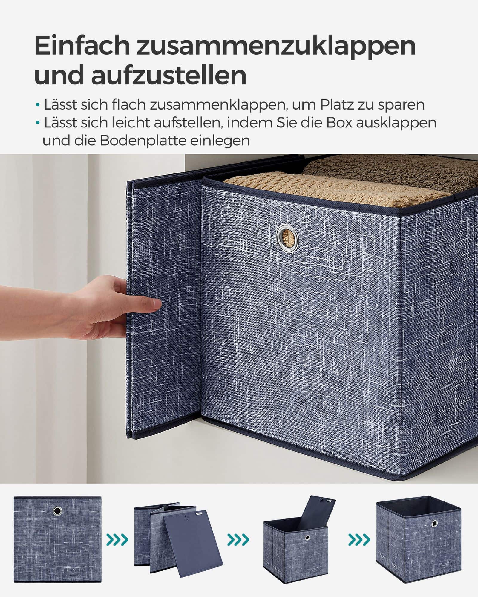 Aufbewahrungsbox 6er Set nebelblau-RFB006I01
