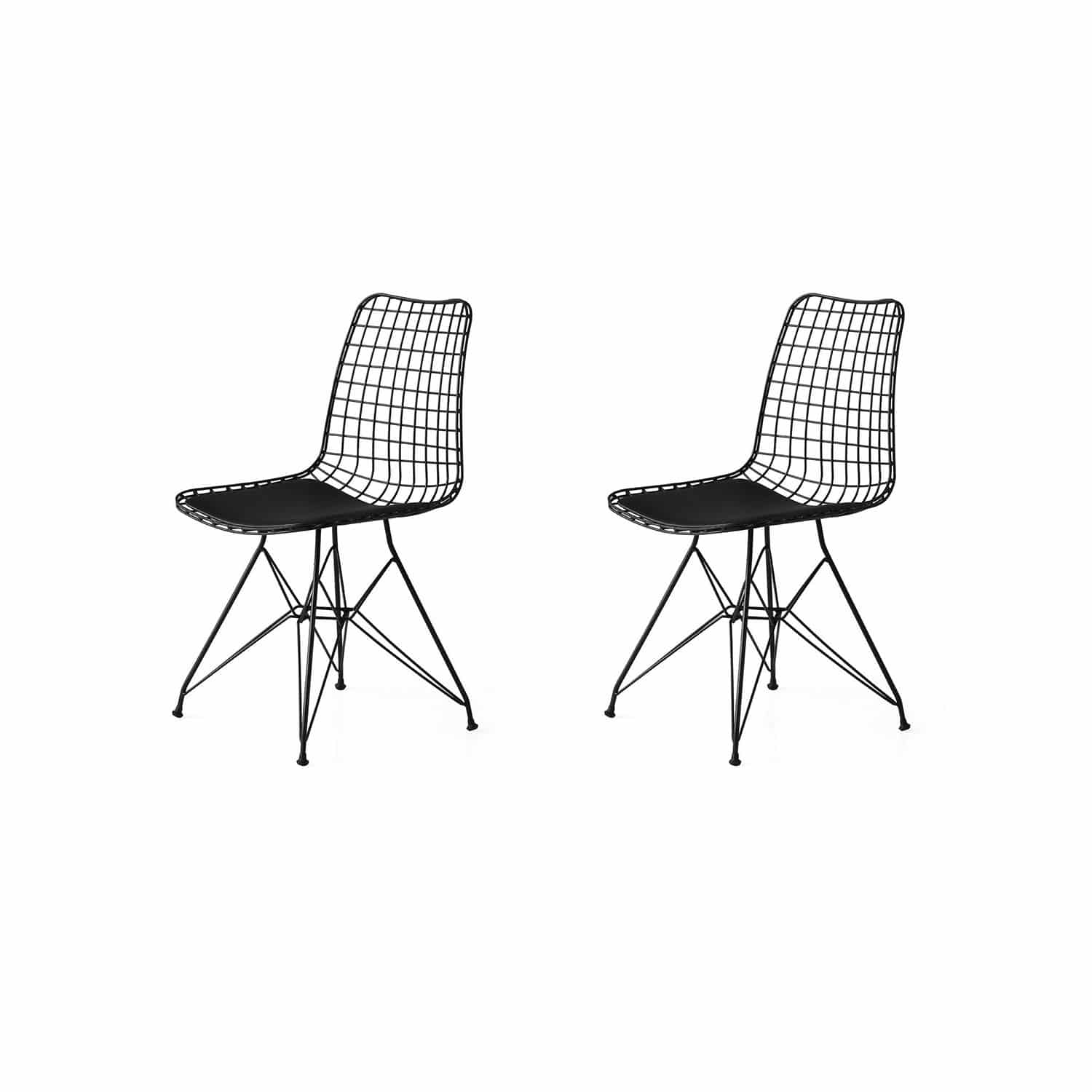 Tivoli 271 V2 - schwarz - 2er Set Esszimmerstühle Tivoli 271 V2 - schwarz - 2er Set Esszimmerstühle