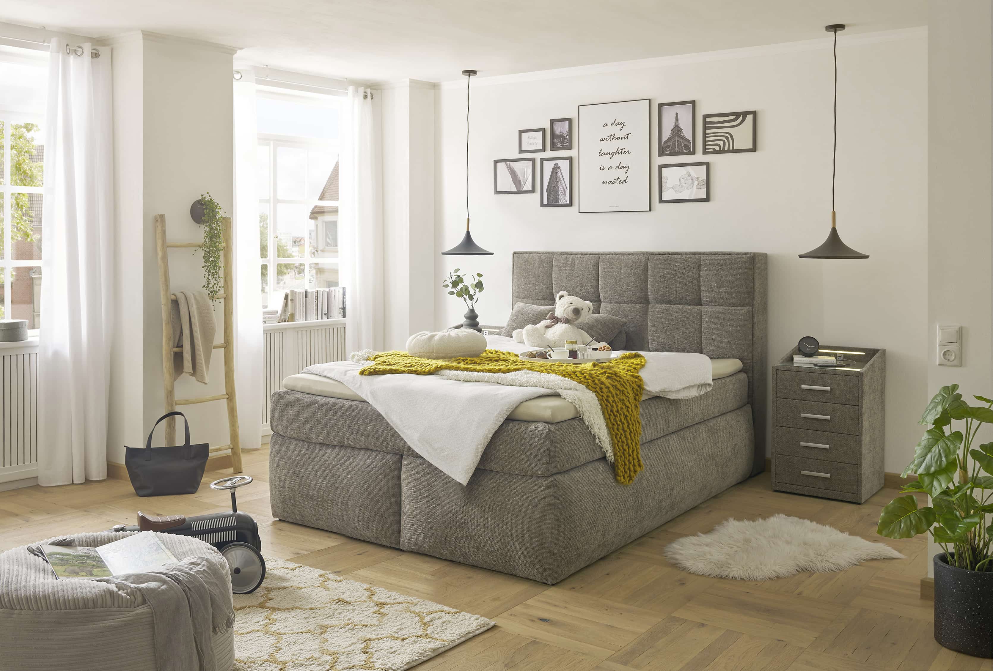 Schweben wie auf Wolken: ED Exciting Design Boxspringbett Michigan in verschiedenen Größen und Farben Schweben wie auf Wolken: ED Exciting Design Boxspringbett Michigan in verschiedenen Größen und Farben