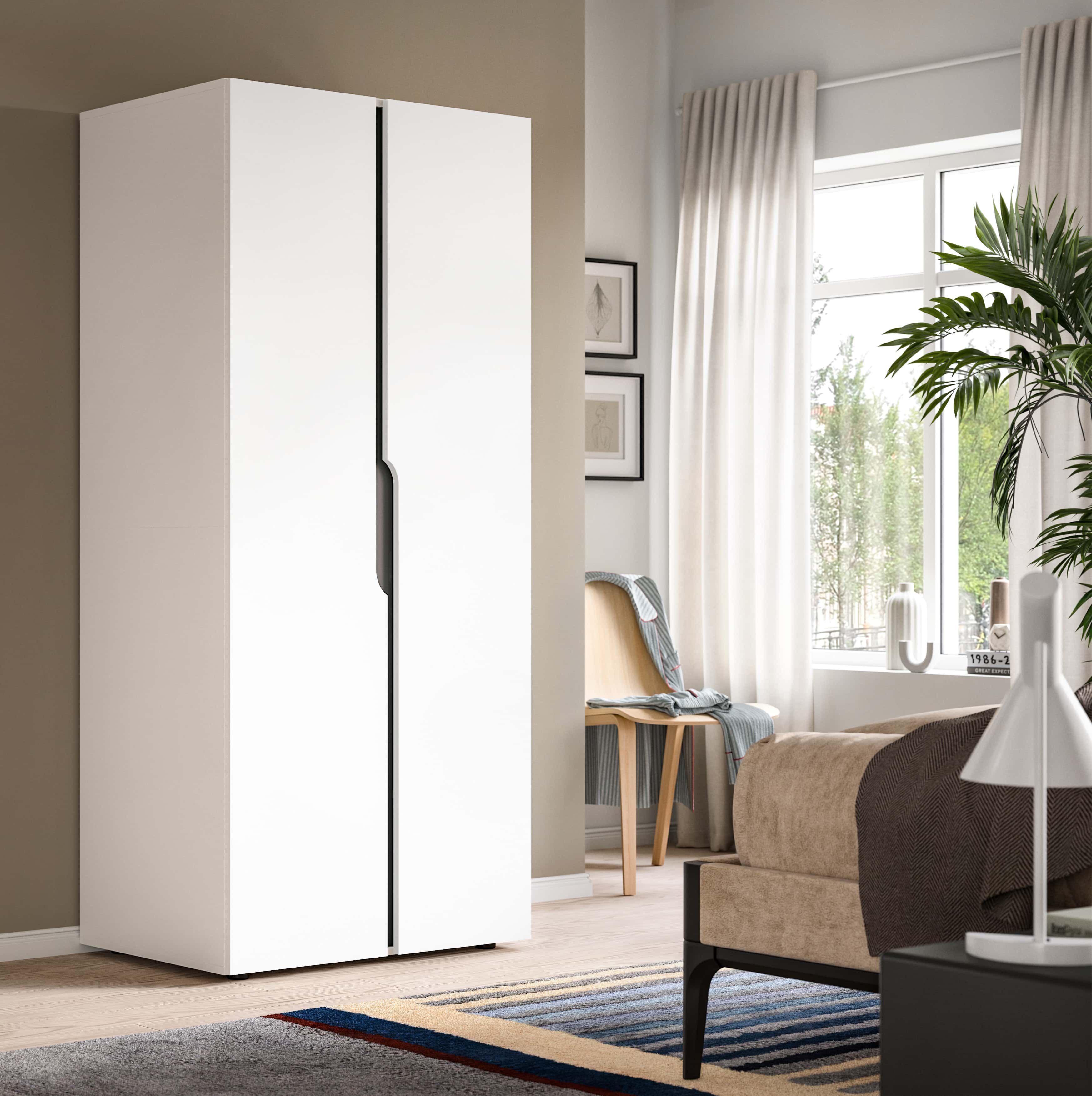 Anga Kleiderschrank 2-türig