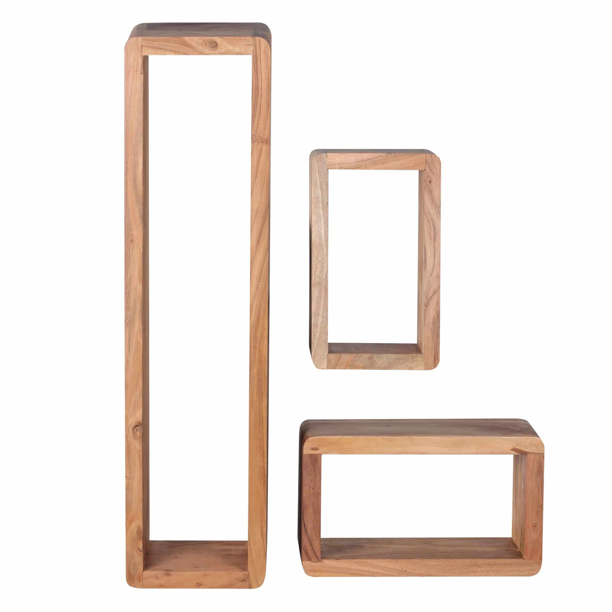 38528-WOHNLING-3er-Set-Wandregale-BOHA-Massivholz-Akazie-Holzregal-Landhaus-Stil-Haengeregal-Echt-Holz-Wanbboard-Natur-Produkt-Wandregal-Haengeregal-Regal-Turmregal-Cube-BuecherregDdYv776vNhErb Design Wandregal 3er Set BOHA Massiv Holzregale Akazie Landhausstil