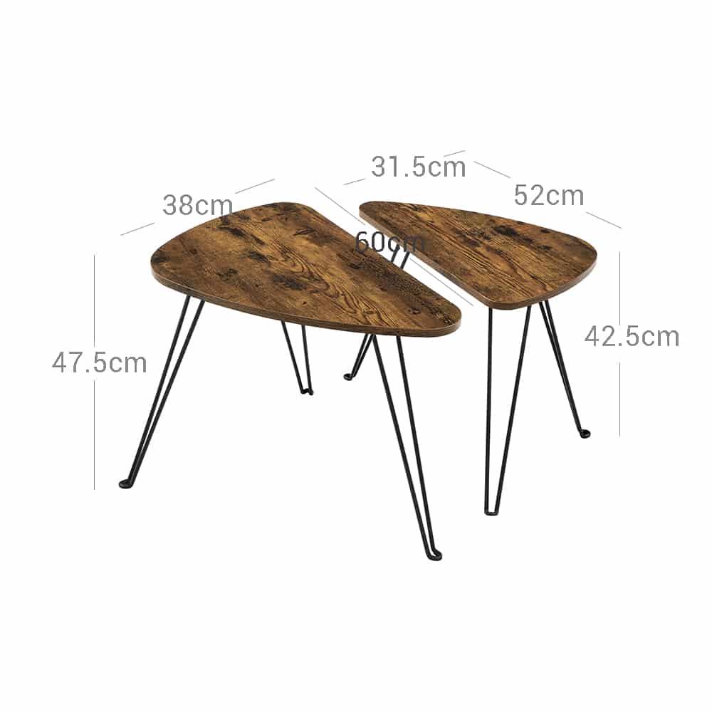 Couchtische 2er Set Beistelltische Couchtische 2er Set Beistelltische