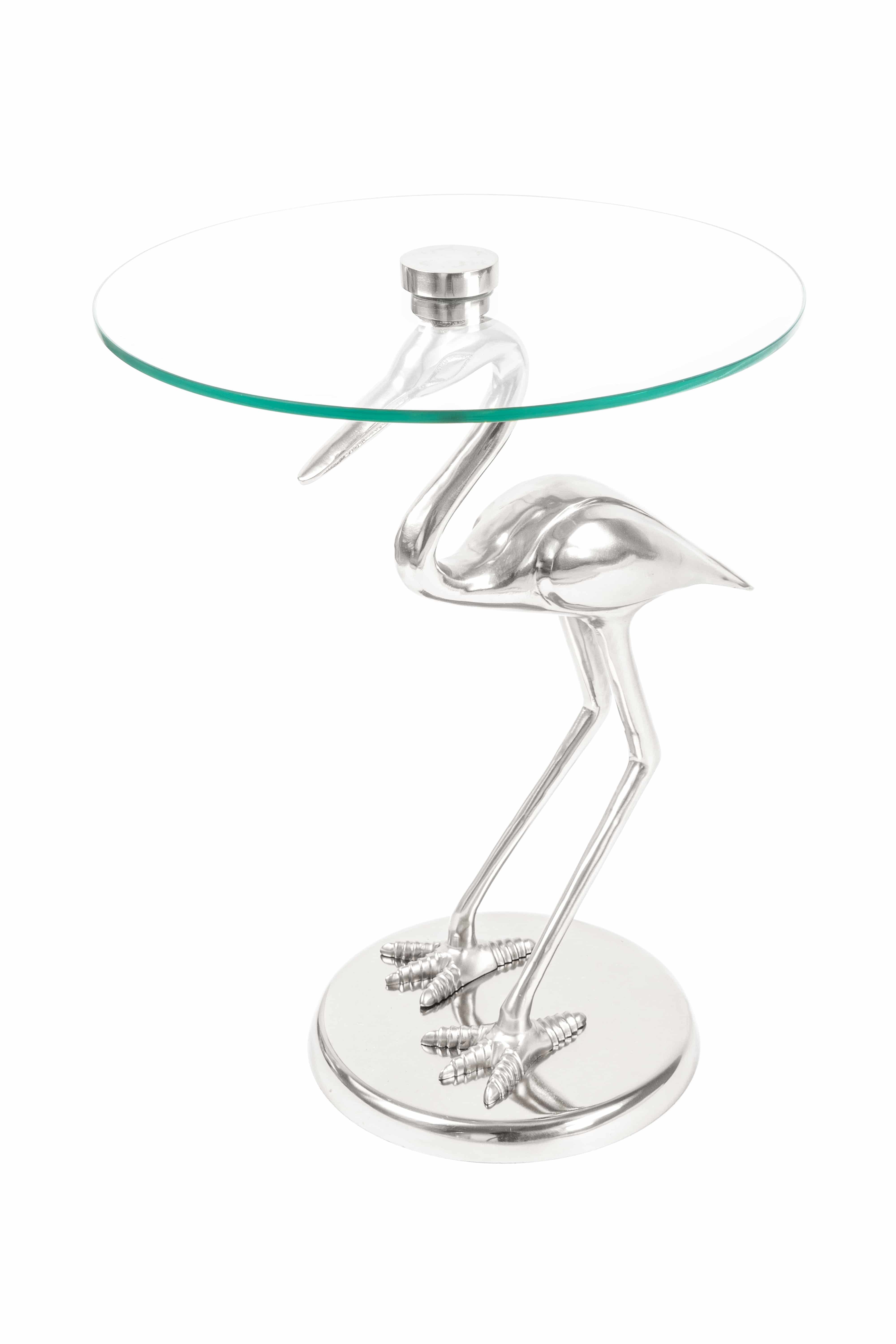 Beistelltisch Animality 125 Silber Beistelltisch Animality 125 Silber