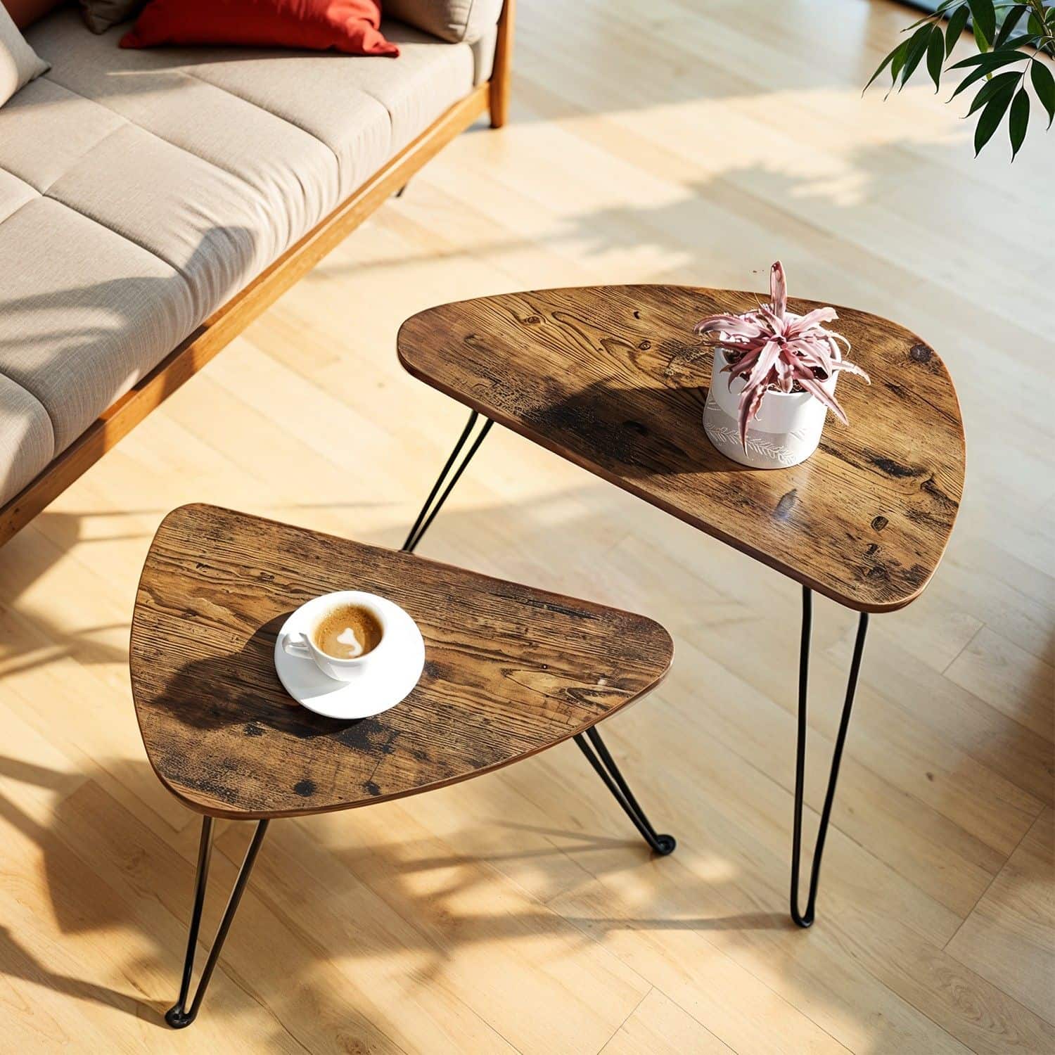2er Set Beistelltische Beistelltische Couchtische für Wohnzimmer, Esszimmer, Schlafzimmer 2er Set Beistelltische Beistelltische Couchtische für Wohnzimmer, Esszimmer, Schlafzimmer
