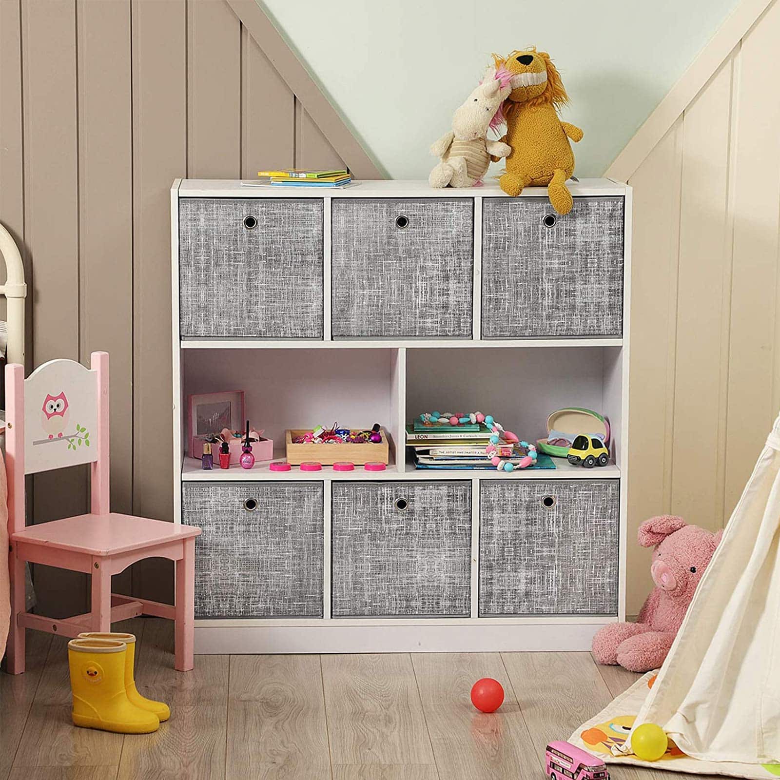 Faltbare Aufbewahrungsboxen 6er Set-RFB02LG-3 Faltbare Aufbewahrungsboxen 6er Set-RFB02LG-3