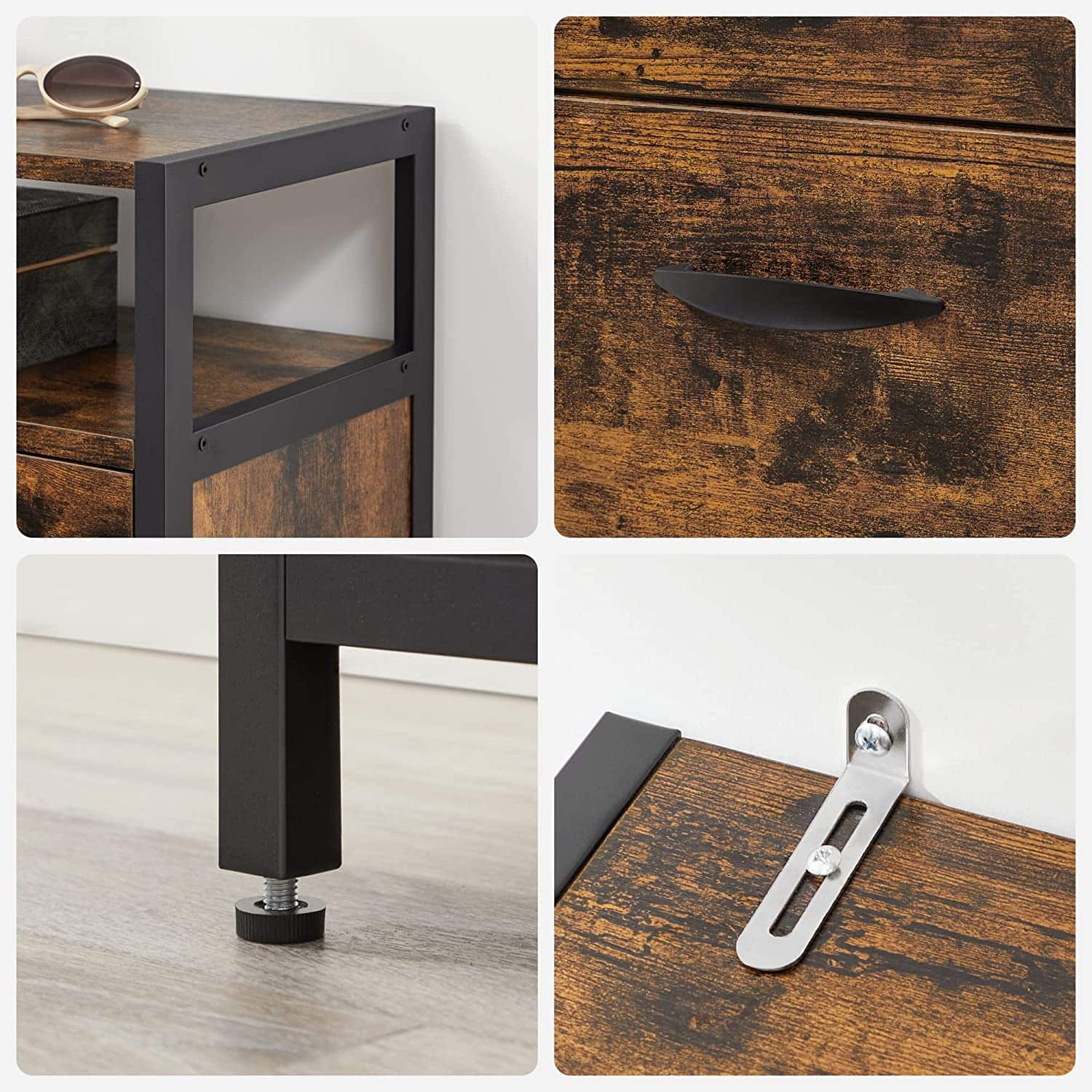 Schuhschrank mit 3 Klappen Schuhschrank mit 3 Klappen