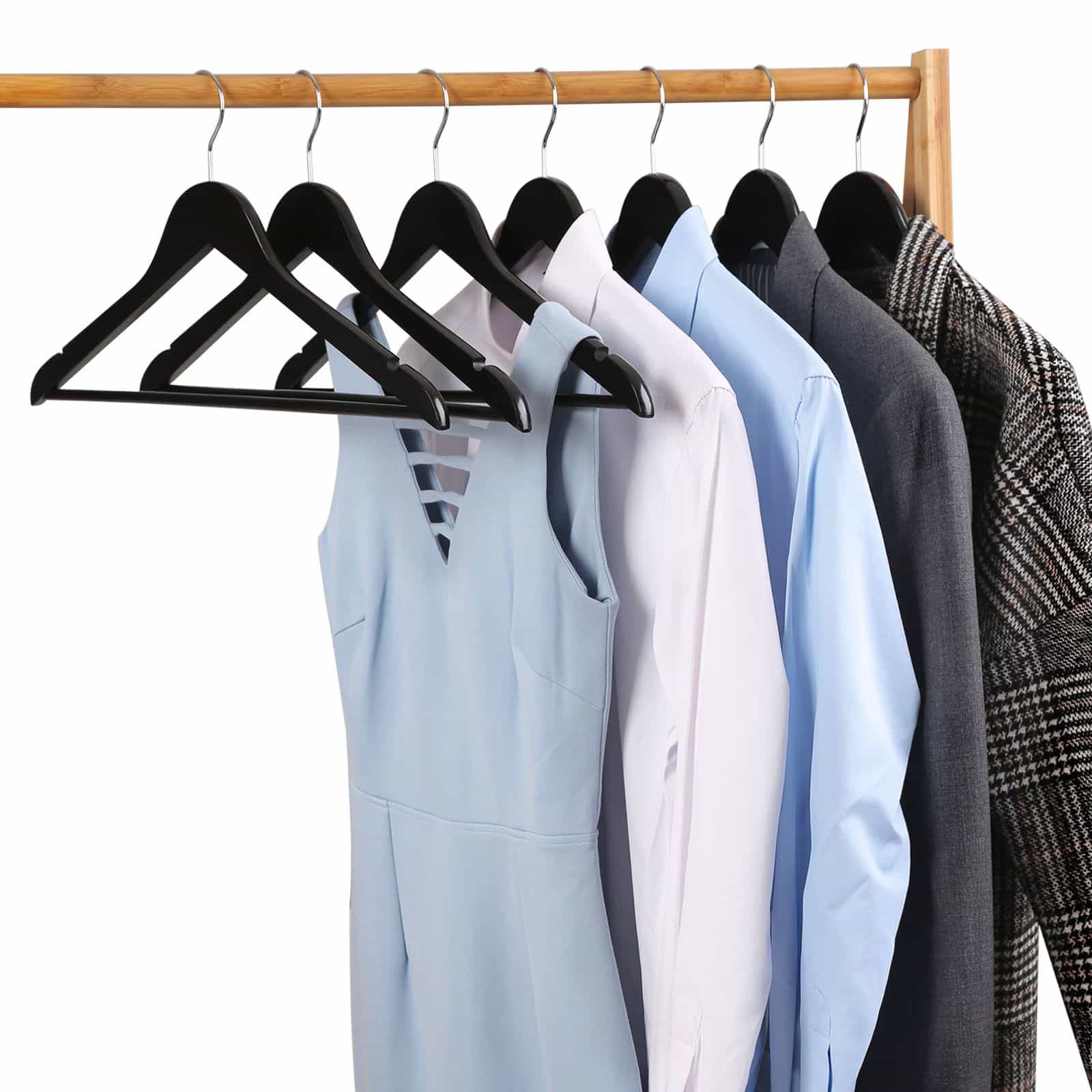 Bügel Ahorn 20 Stück Schwarz-CRW02B-20 Bügel Ahorn 20 Stück Schwarz-CRW02B-20