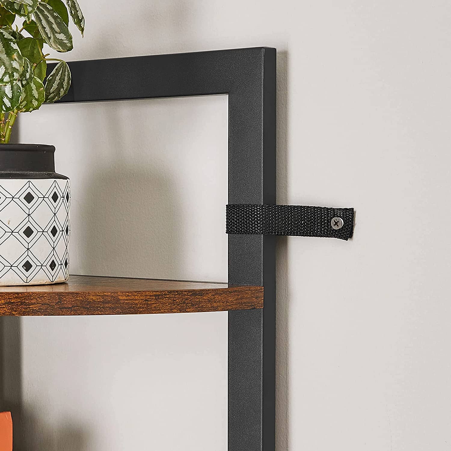 LLS803B01-5 Freistehend Eckregal mit 5 Ablagen