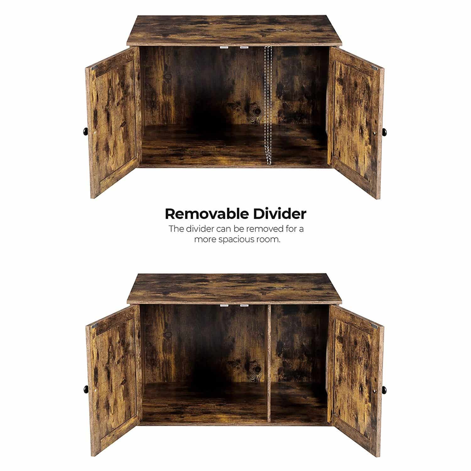 Katzenklo Schrank vintagebraun-PCL002X01