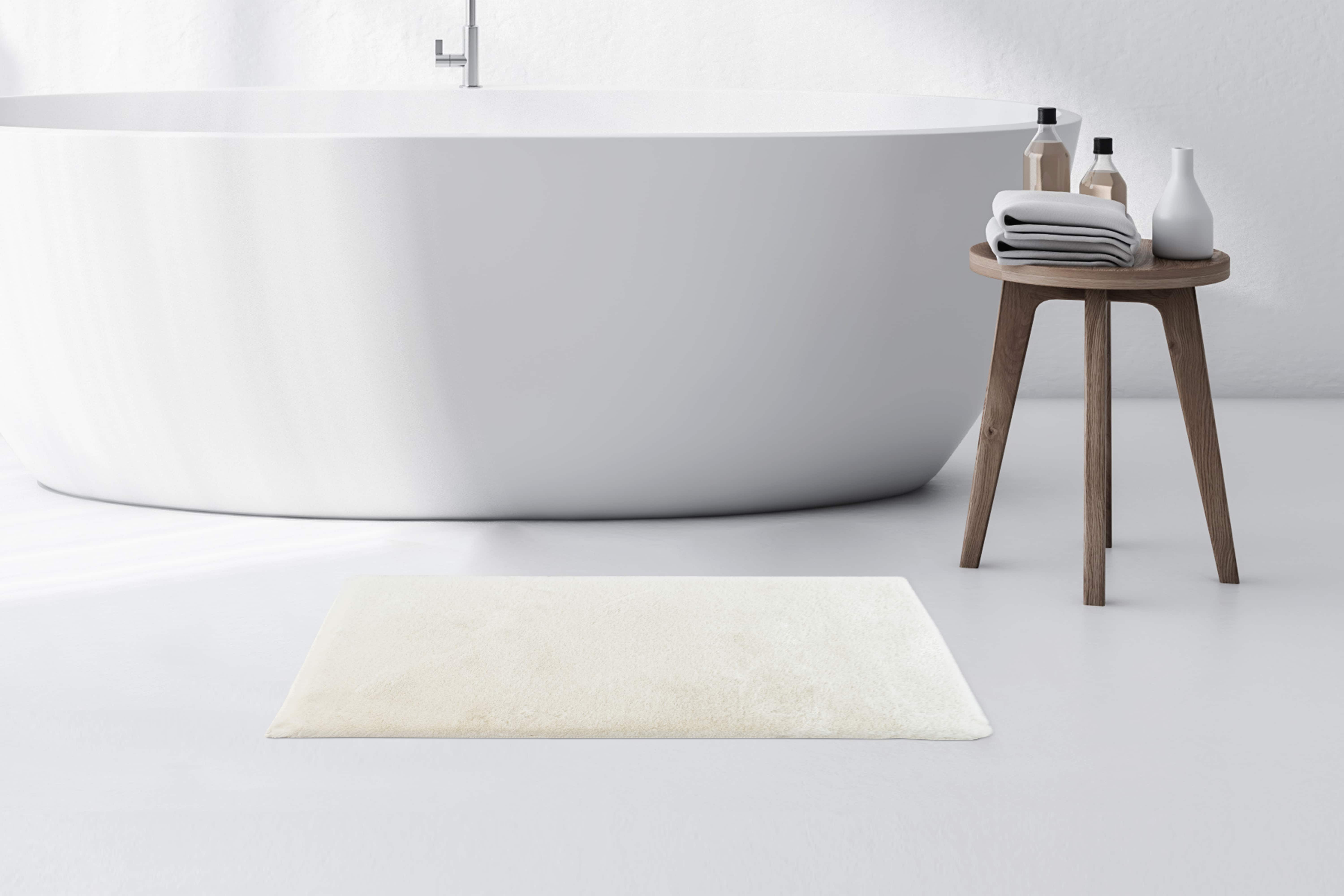 Badematte Rabbit Light 625 Weiß Ø 100cm RUND Badematte Rabbit Light 625 Weiß Ø 100cm RUND