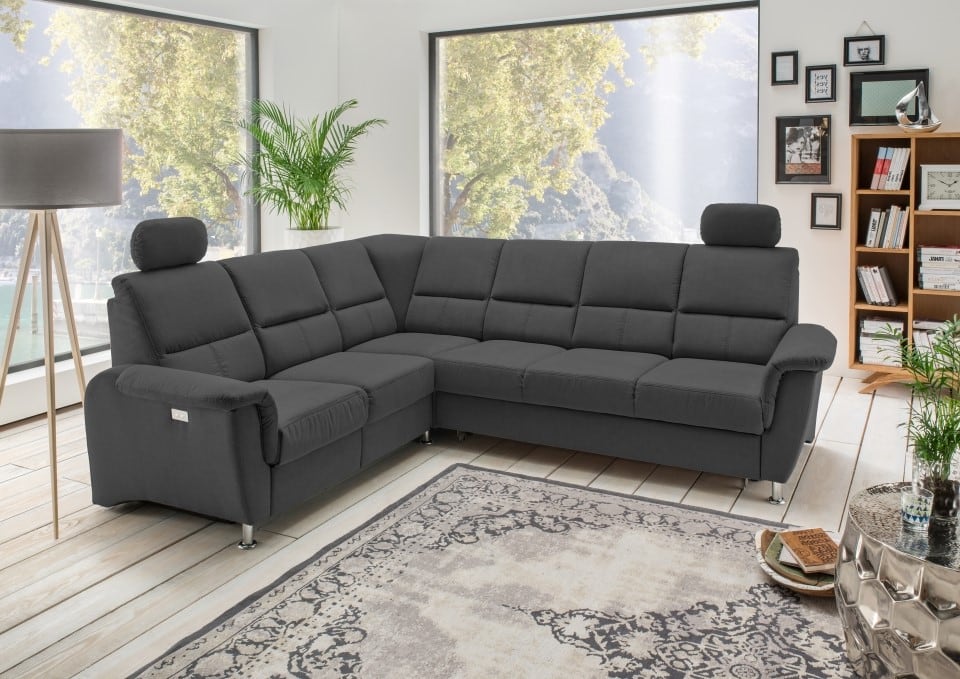 Ecksofa Parole von Benformato: Multifunktionaler Luxus mit Schlaffunktion und Relaxfunktion für Ihr Zuhause