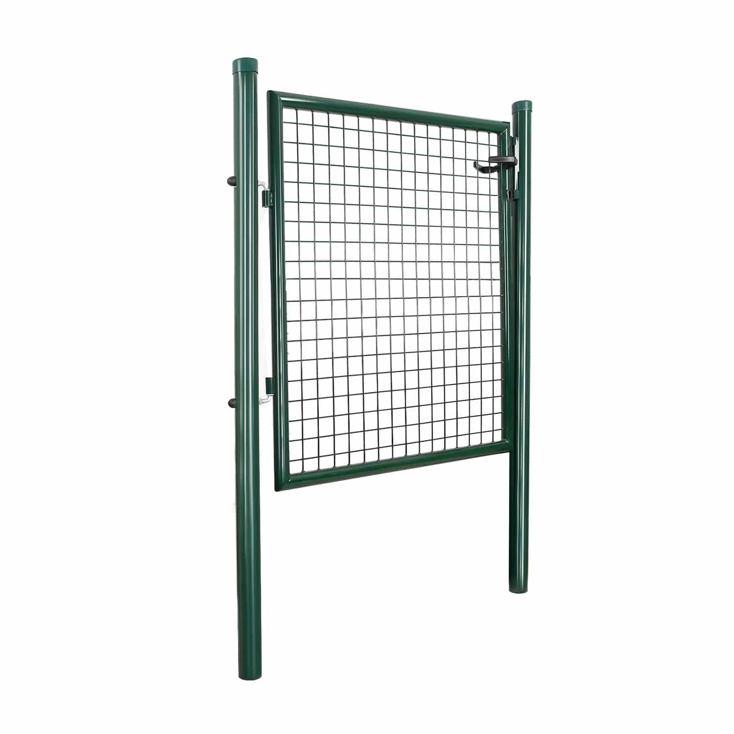 Abschließbares Gartentor Dunkelgrün-GGD150G Abschließbares Gartentor Dunkelgrün-GGD150G