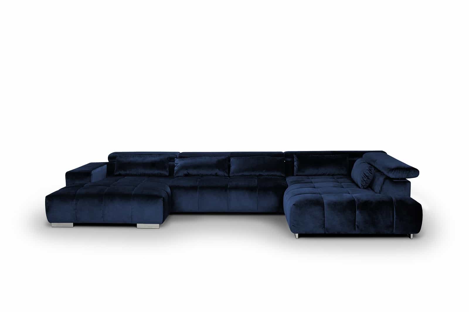 Orion XXL Wohnlandschaft - Stoff Velvet - Cotta Orion XXL Wohnlandschaft - Stoff Velvet - Cotta