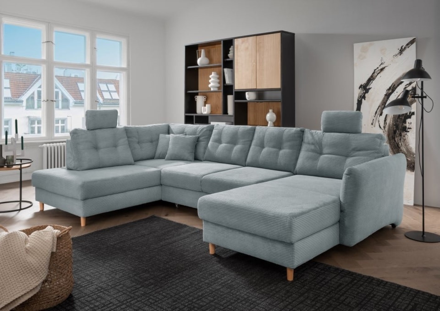 Benformato_Brizzini_RECBKAFKS-2FRF-OTRFKS_4803_AL_A15_F01-2KSNXPhwoUmkTI Vielseitiges Komfort-Sofa in Aqua: Brizzini Wohnlandschaft
