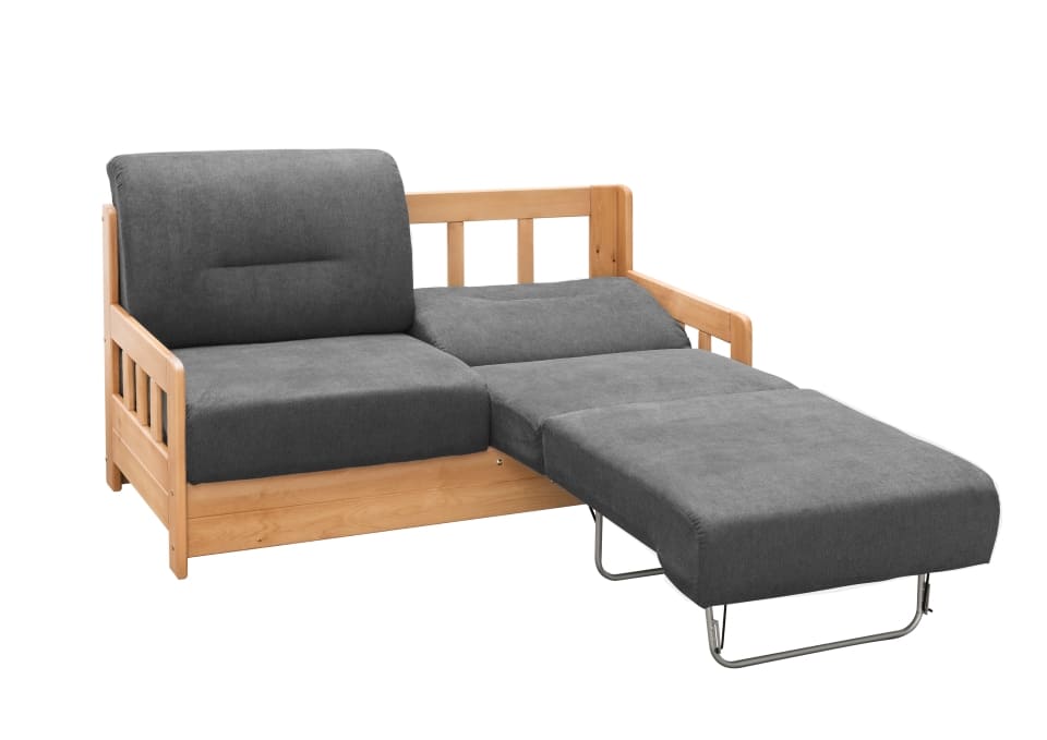 Camino_2F_3609_21-19Fkt-1 Mikrofaser Anthrazit und Holz: Das stilvolle Sofa Camino von Benformato