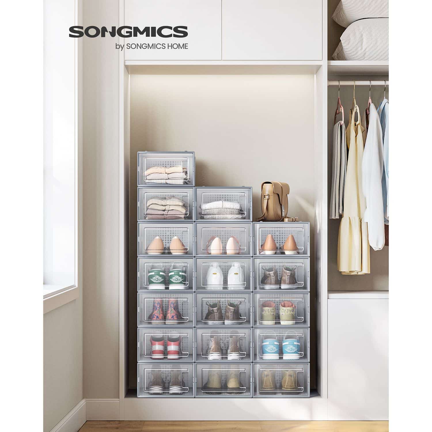 18er-Set Schuhboxen-B34LSP006G18 18er-Set Schuhboxen-B34LSP006G18