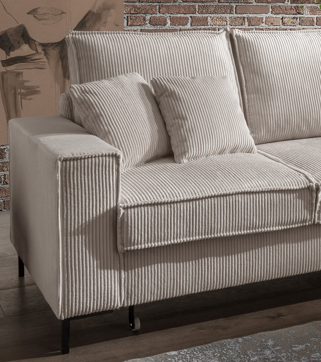 Ecksofa Rom – Die Wohlfühloase mit Schlaffunktion Ecksofa Rom – Die Wohlfühloase mit Schlaffunktion