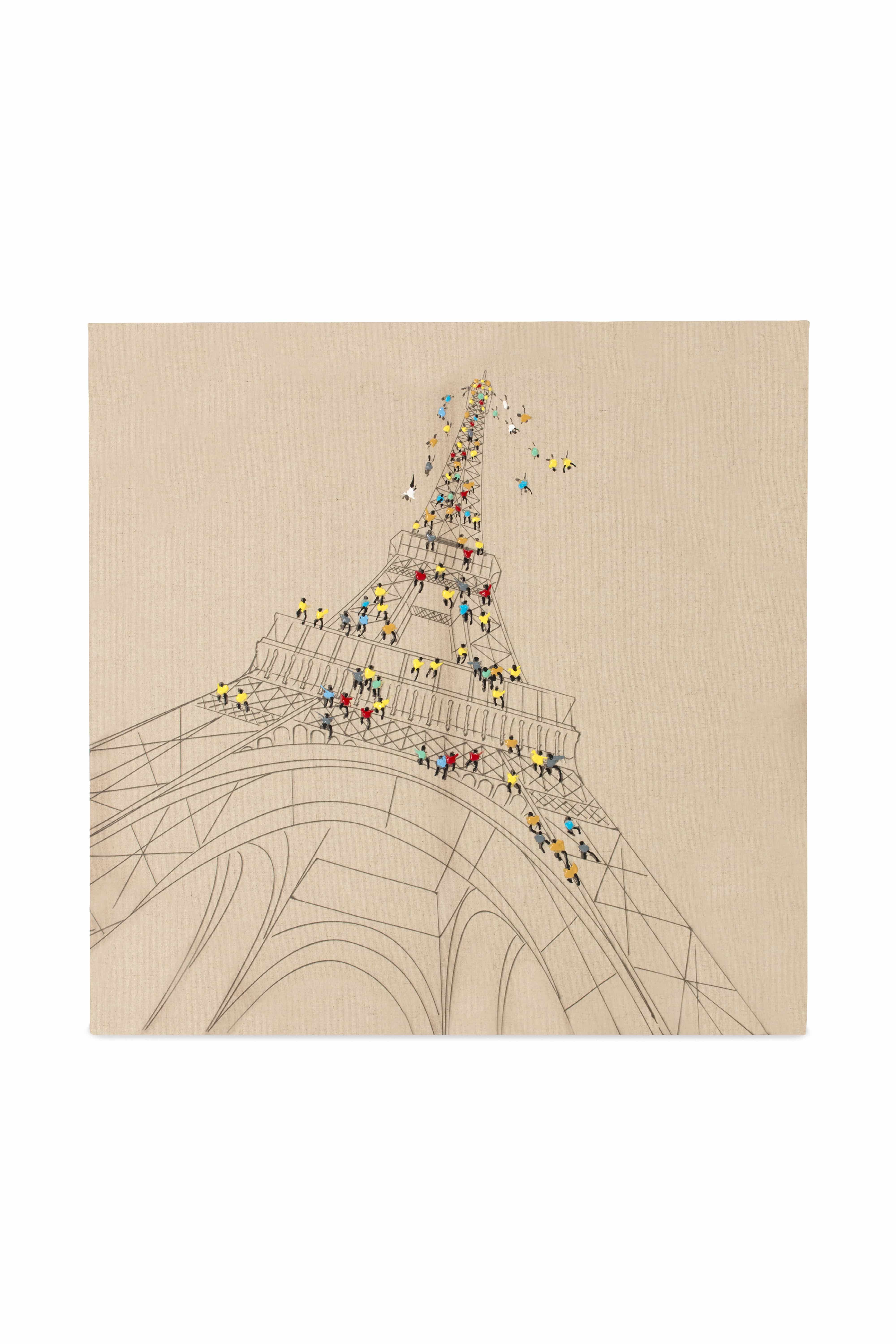 Öl-Wandbild Trip To Paris 80cm x 80cm Öl-Wandbild Trip To Paris 80cm x 80cm