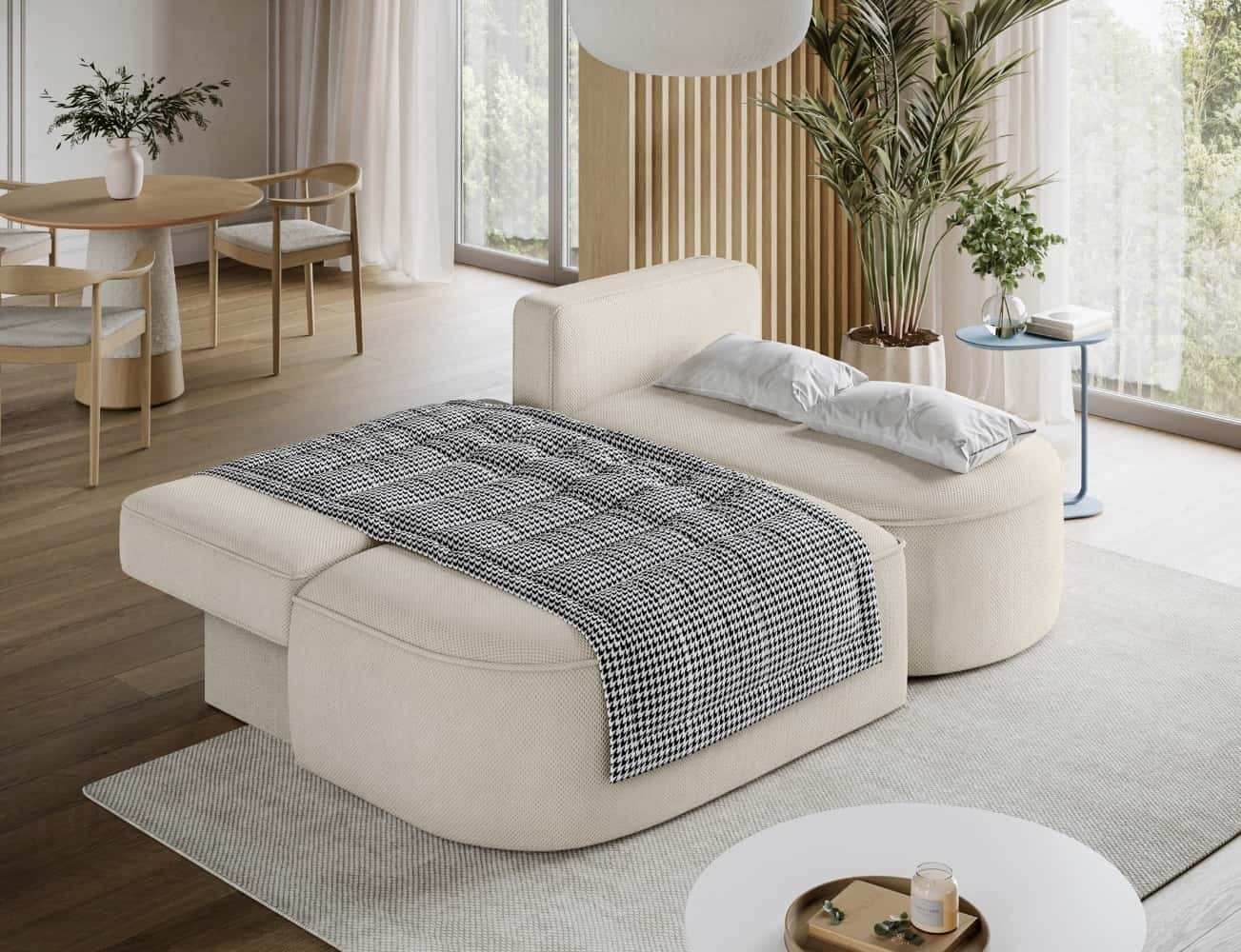 Ecksofa Livosa mit Schlaffunktion & Bettkasten | Eltap | Calmora Ecksofa Livosa mit Schlaffunktion & Bettkasten | Eltap | Calmora